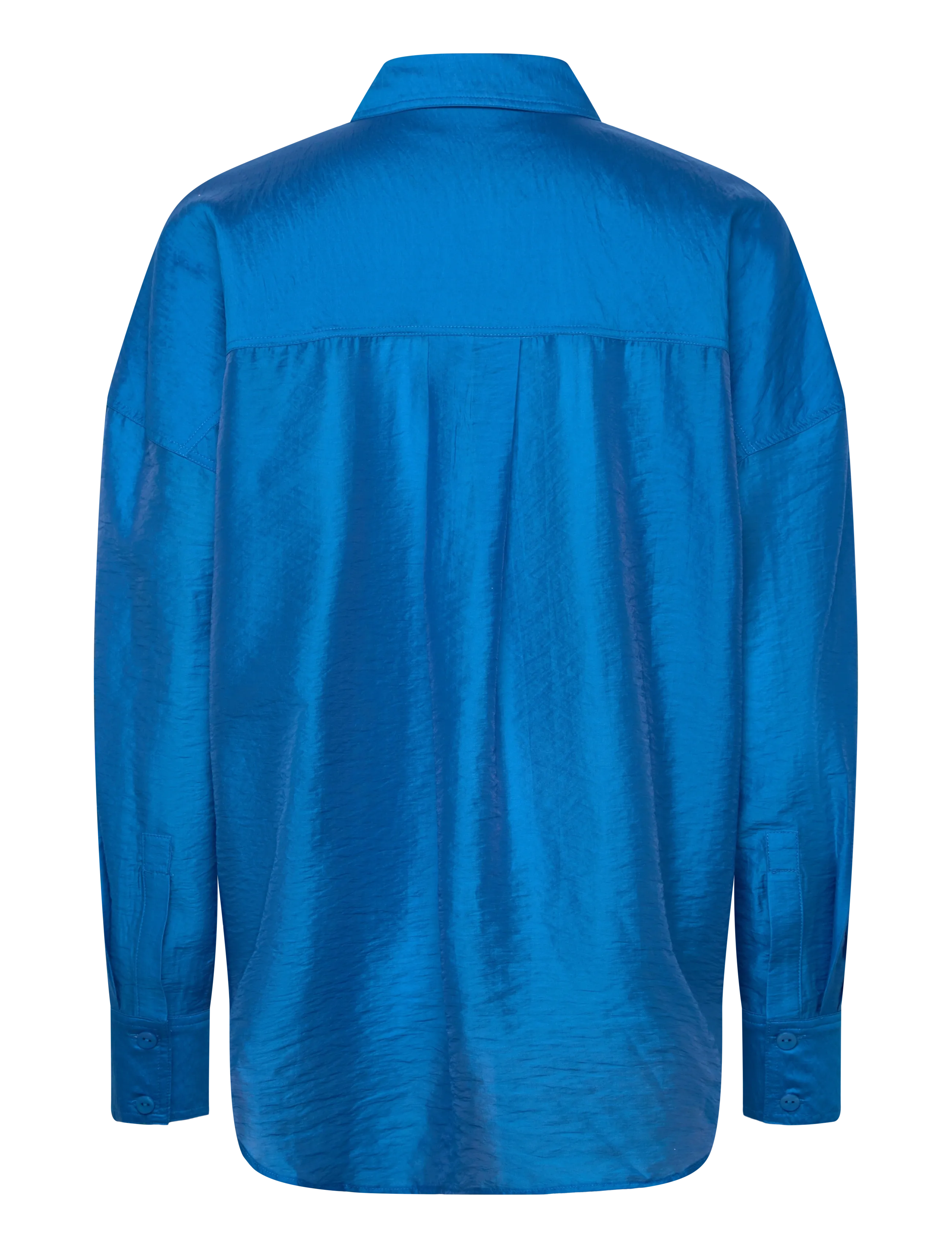 ROUGE EDIT - ROUALININE L/S OVESIZED SHIRT - pikkade varrukatega särgid - directoire blue - 2
