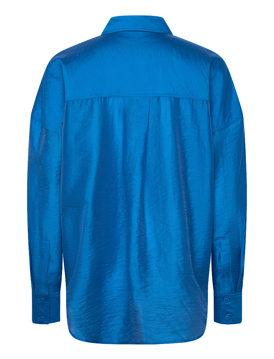 ROUGE EDIT - ROUALININE L/S OVESIZED SHIRT - chemises à manches longues - directoire blue - 2