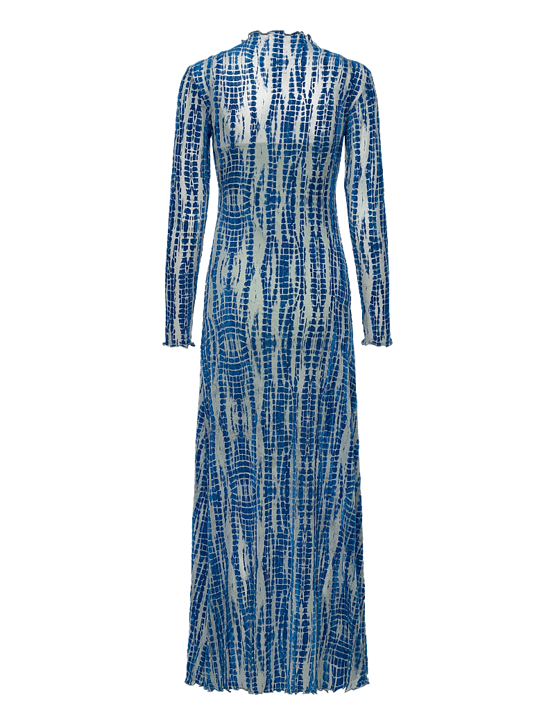 ROUGE EDIT - ROUMEENA L/S MAXI DRESS - fodralklänningar - directoire blue - 2