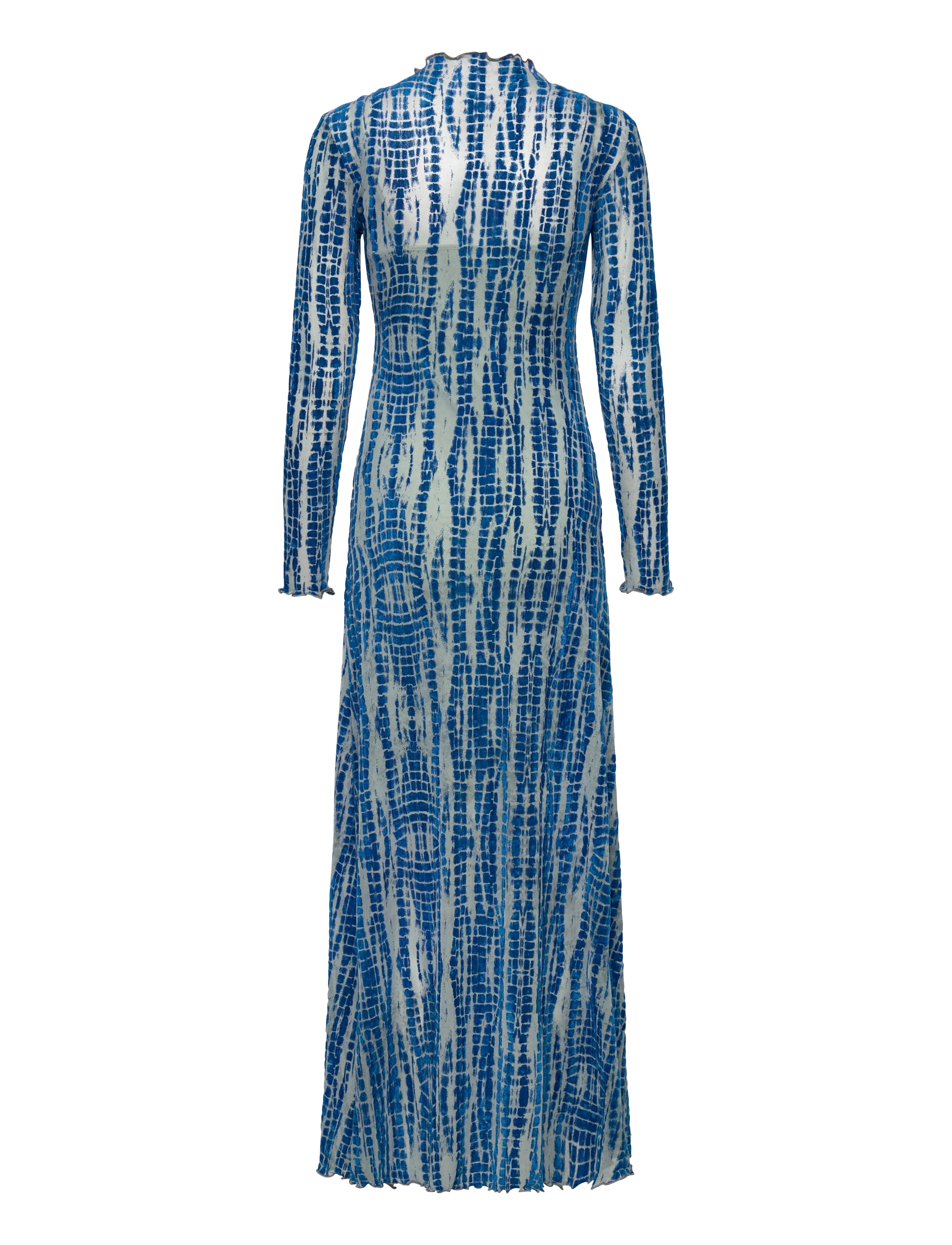ROUGE EDIT - ROUMEENA L/S MAXI DRESS - directoire blue - 2