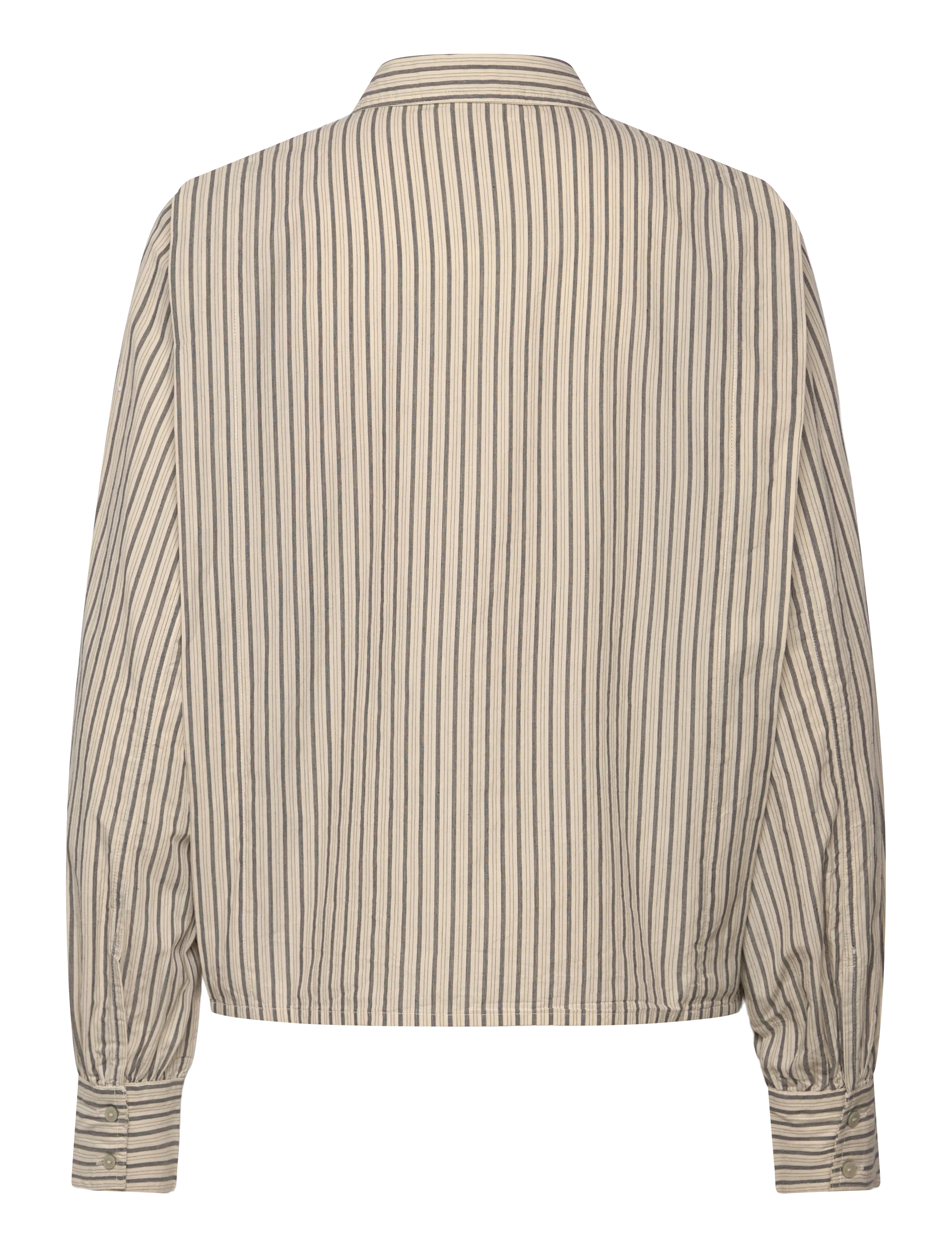 ROUGE EDIT - ROUELLEN L/S SHIRT - pikkade varrukatega särgid - birch - 2