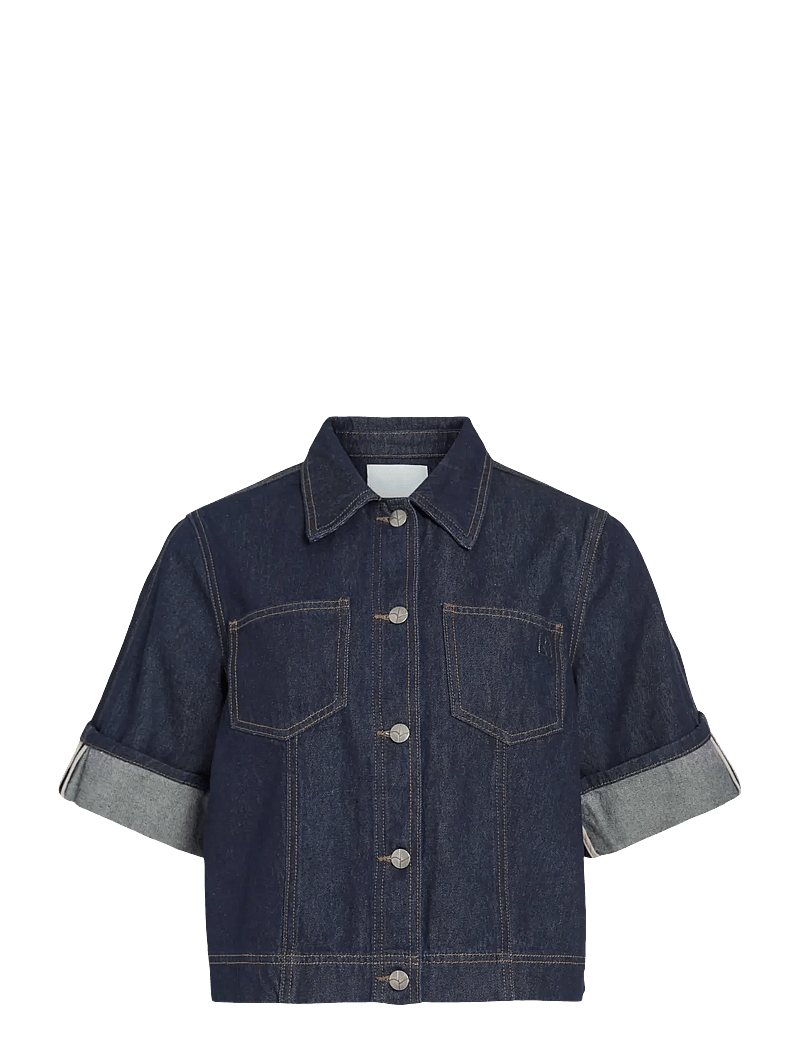 ROUGE EDIT - ROUMARTINE 2/4 DENIM SHIRT - jeanshemden - dark blue denim - 1
