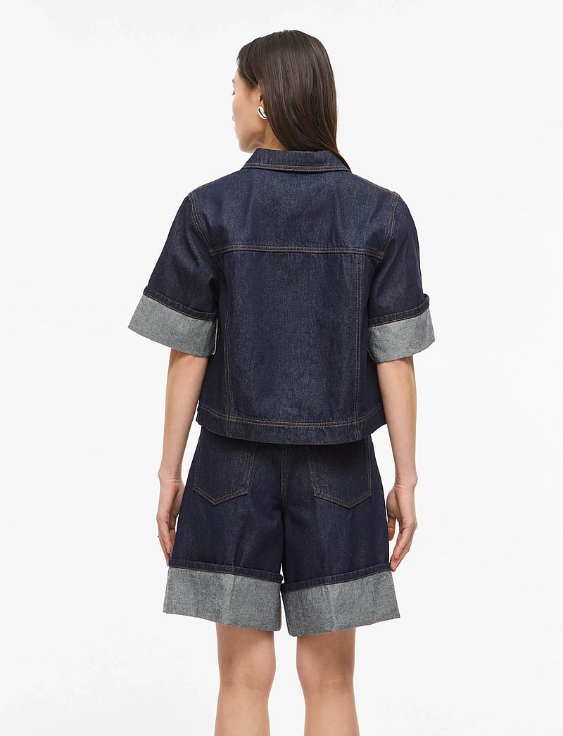 ROUGE EDIT - ROUMARTINE 2/4 DENIM SHIRT - jeanshemden - dark blue denim - 3