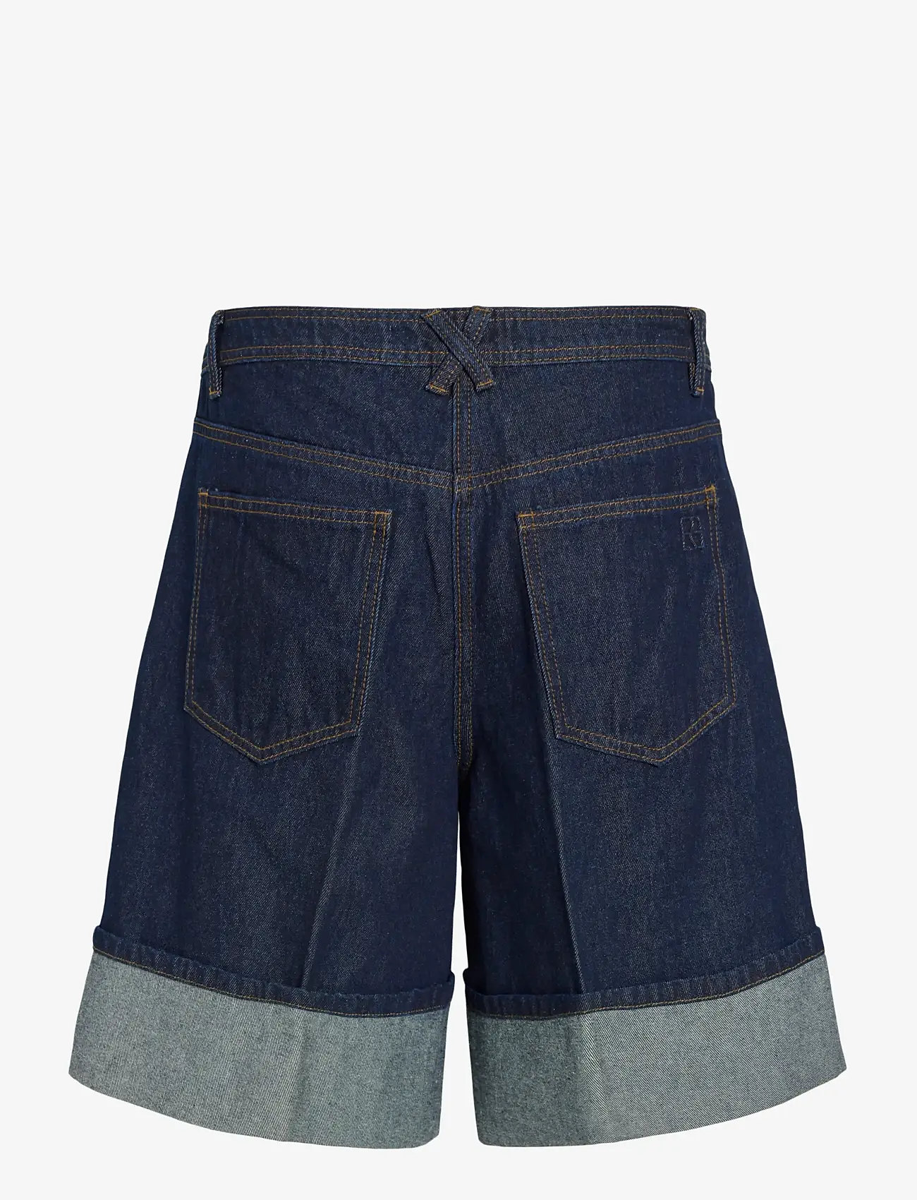 ROUGE EDIT - ROUMARTINE RW DENIM SHORTS - džinsiniai šortai - dark blue denim - 2