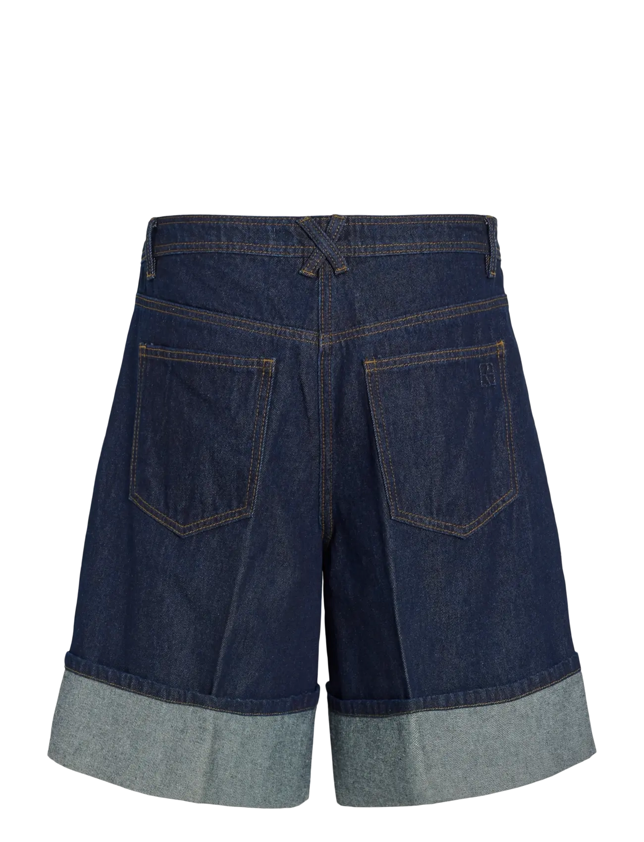 ROUGE EDIT - ROUMARTINE RW DENIM SHORTS - lühikesed teksapüksid - dark blue denim - 2