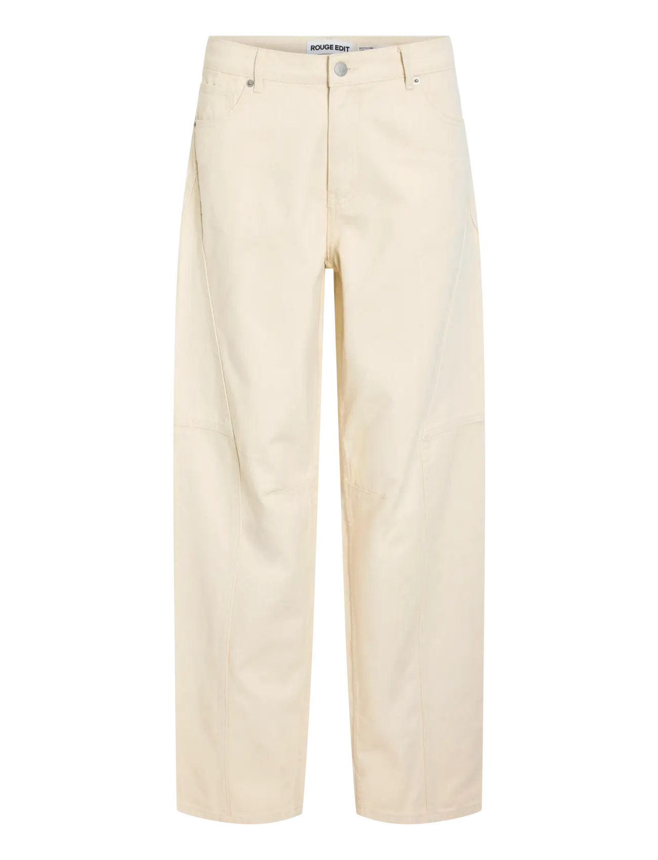 ROUGE EDIT ROUMAE RW BARREL JEANS - Jeans - BIRCH / cream