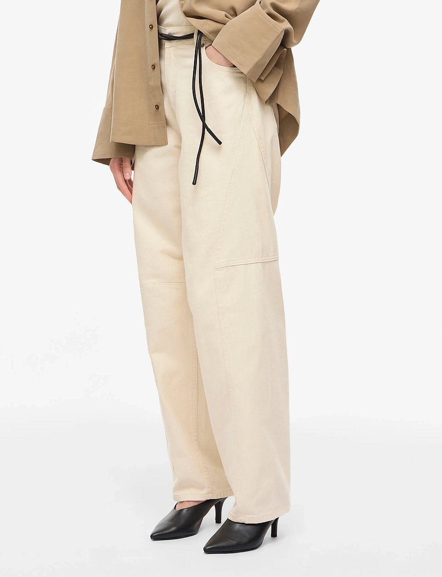 ROUGE EDIT - ROUMAE RW BARREL JEANS - barrel jeans - birch - 0