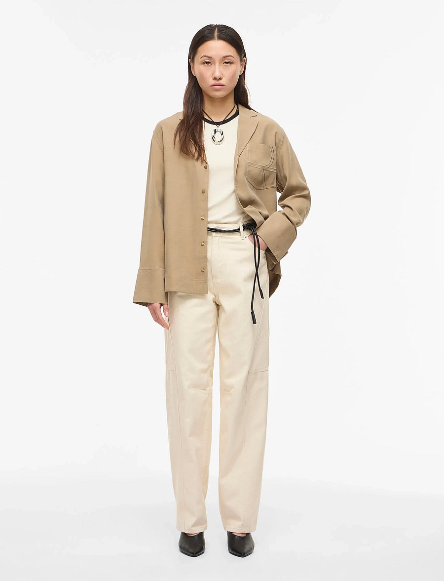 ROUGE EDIT - ROUMAE RW BARREL JEANS - barrel jeans - birch - 4
