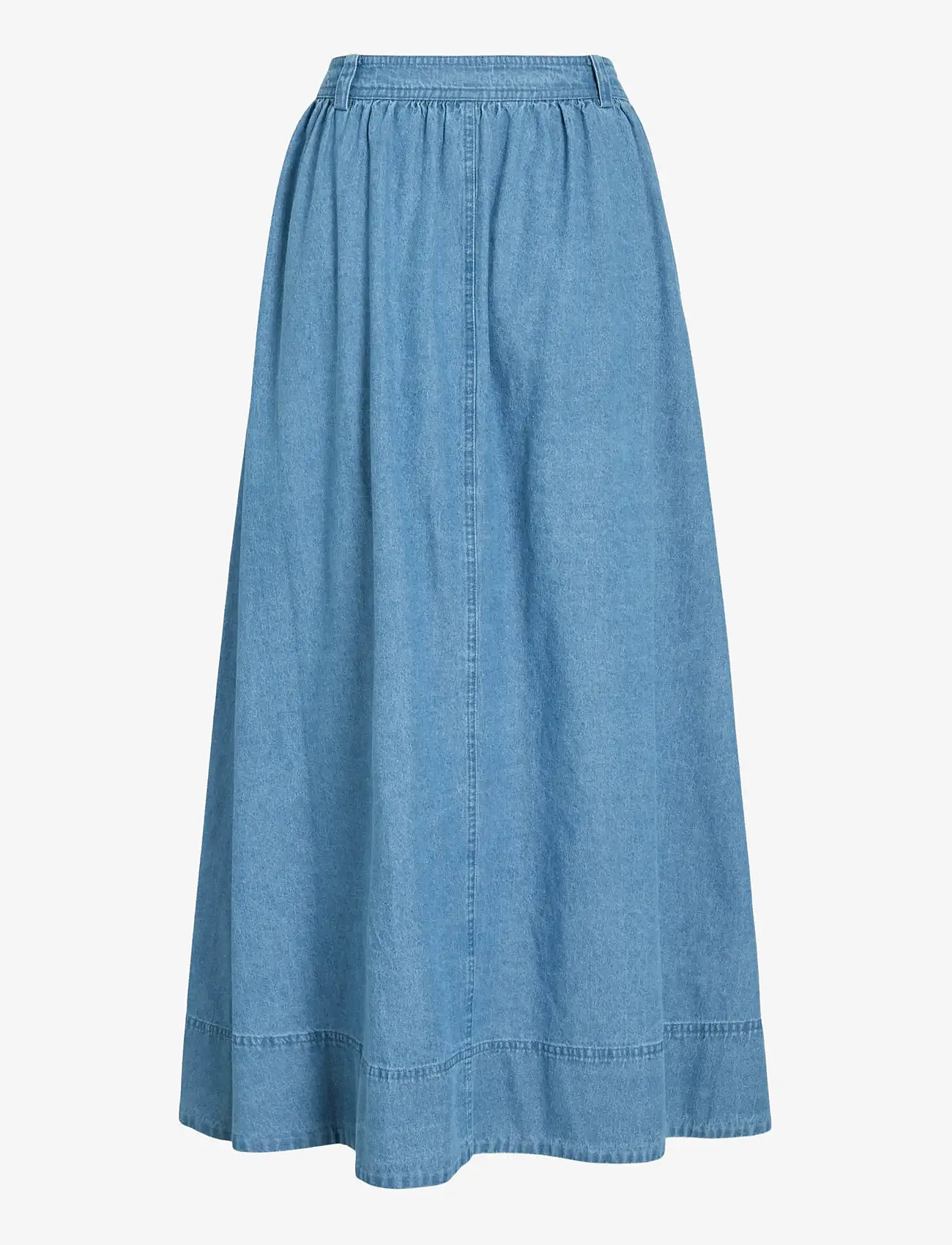 ROUGE EDIT - ROUDELILA HW DENIM ANKLE SKIRT - jeanskjolar - light blue denim - 2