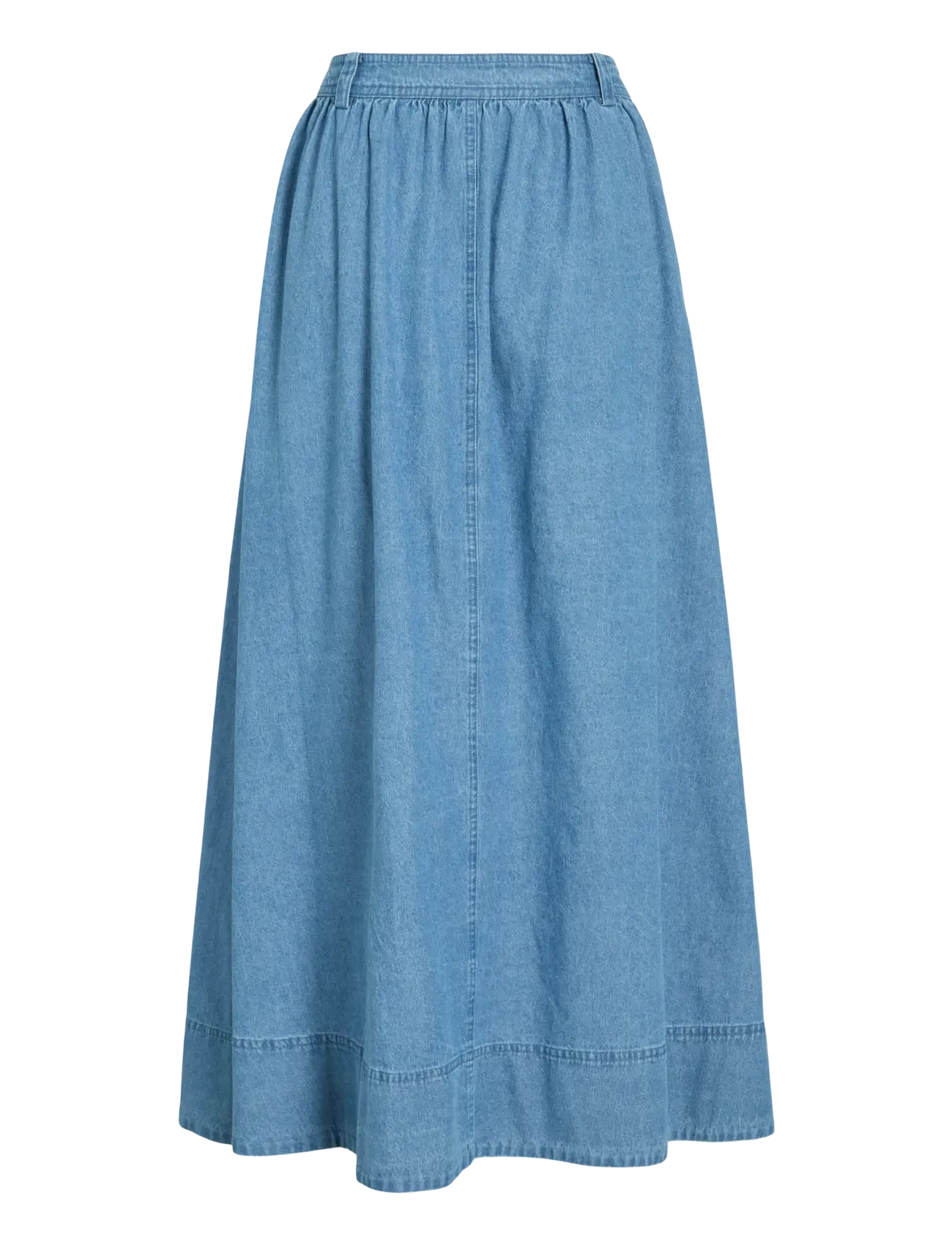 ROUGE EDIT - ROUDELILA HW DENIM ANKLE SKIRT - jeansröcke - light blue denim - 2