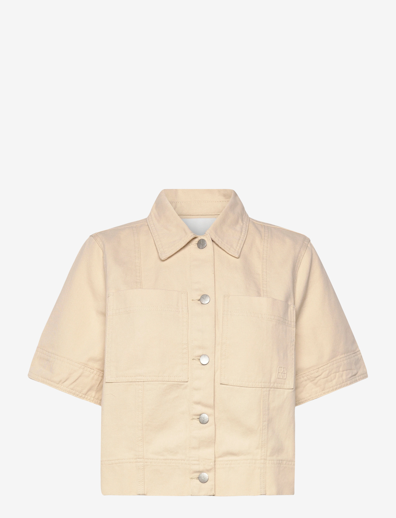 ROUGE EDIT - ROUHARPER 2/4 DENIM SHIRT - denimskjorter - birch - 1