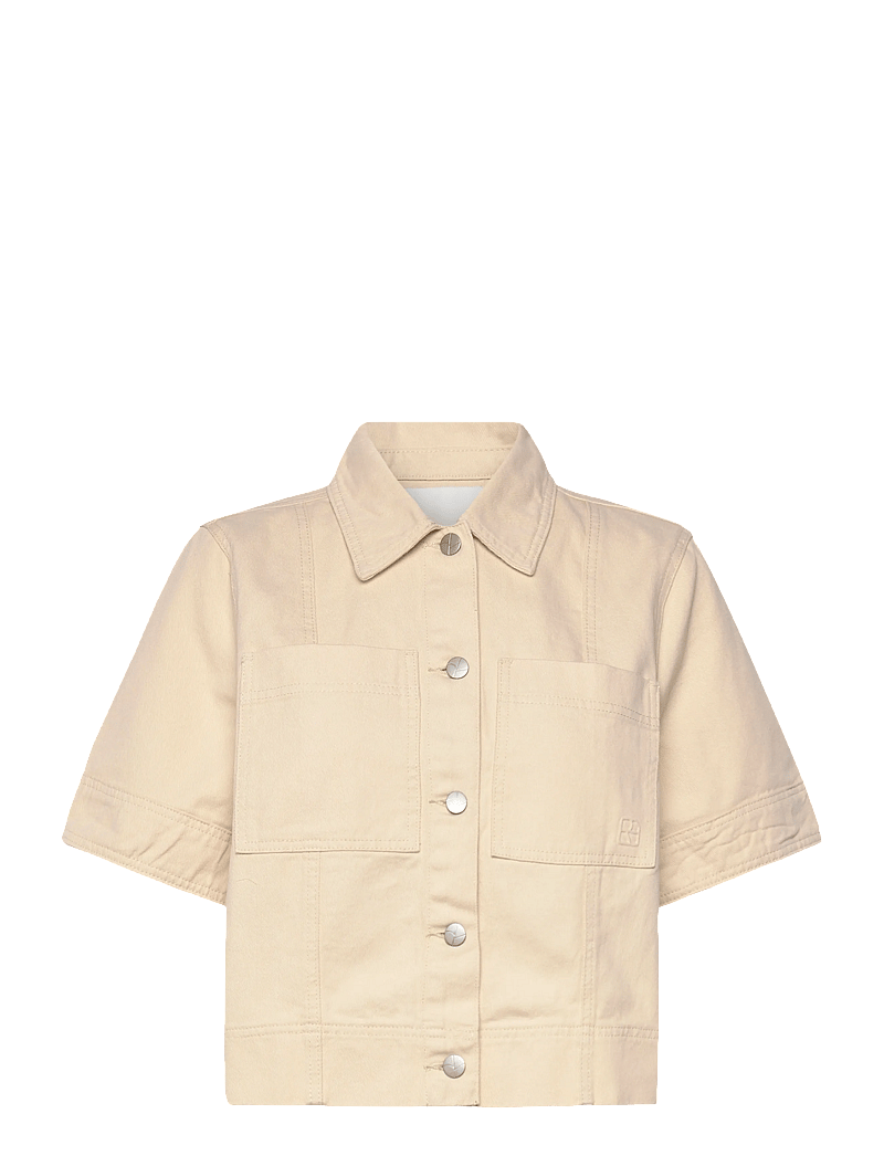 ROUGE EDIT - ROUHARPER 2/4 DENIM SHIRT - denimskjorter - birch - 1