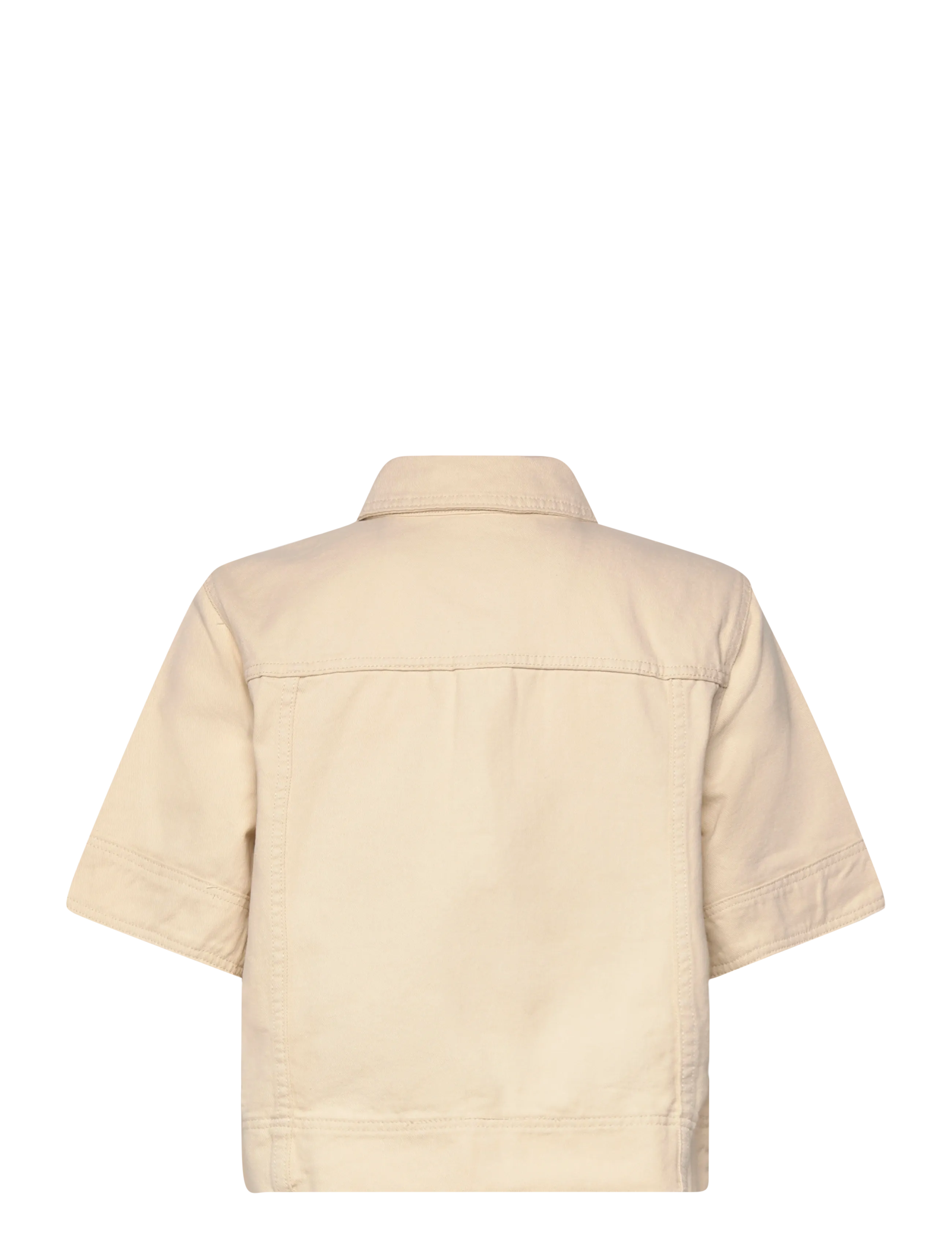ROUGE EDIT - ROUHARPER 2/4 DENIM SHIRT - denim shirts - birch - 2