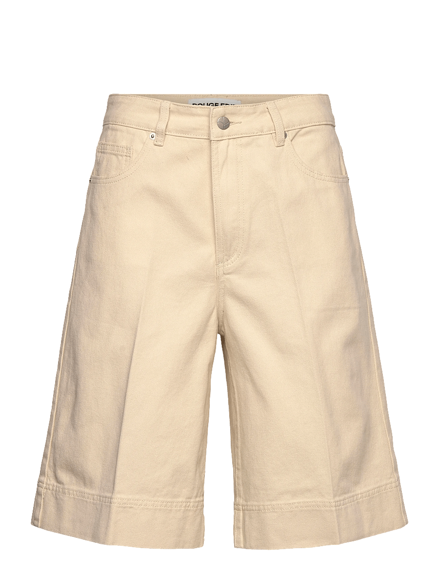 ROUGE EDIT - ROUHARPER RW W/F DENIM SHORTS/PF - jorts - birch - 1