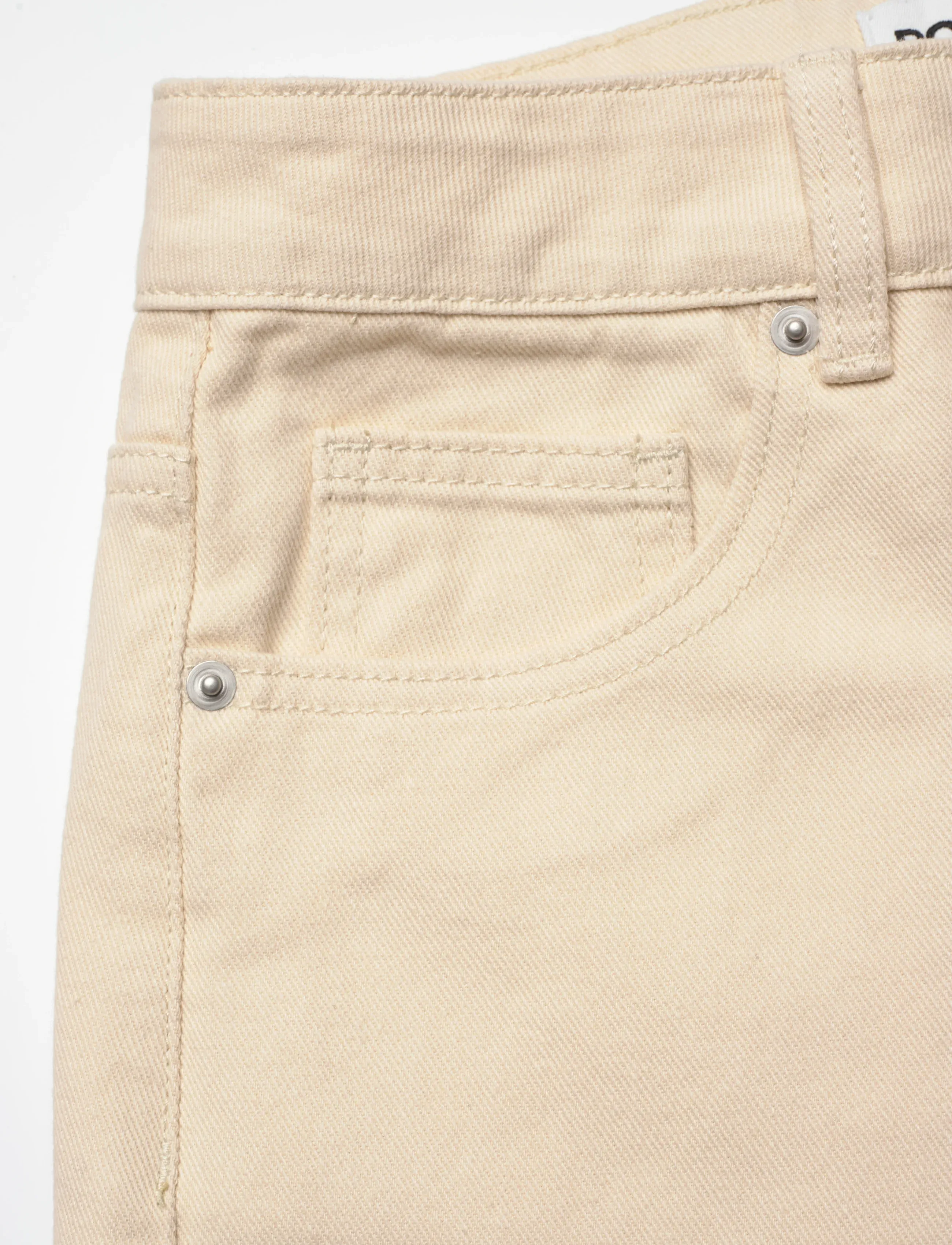 ROUGE EDIT - ROUHARPER RW W/F DENIM SHORTS/PF - jorts - birch - 5