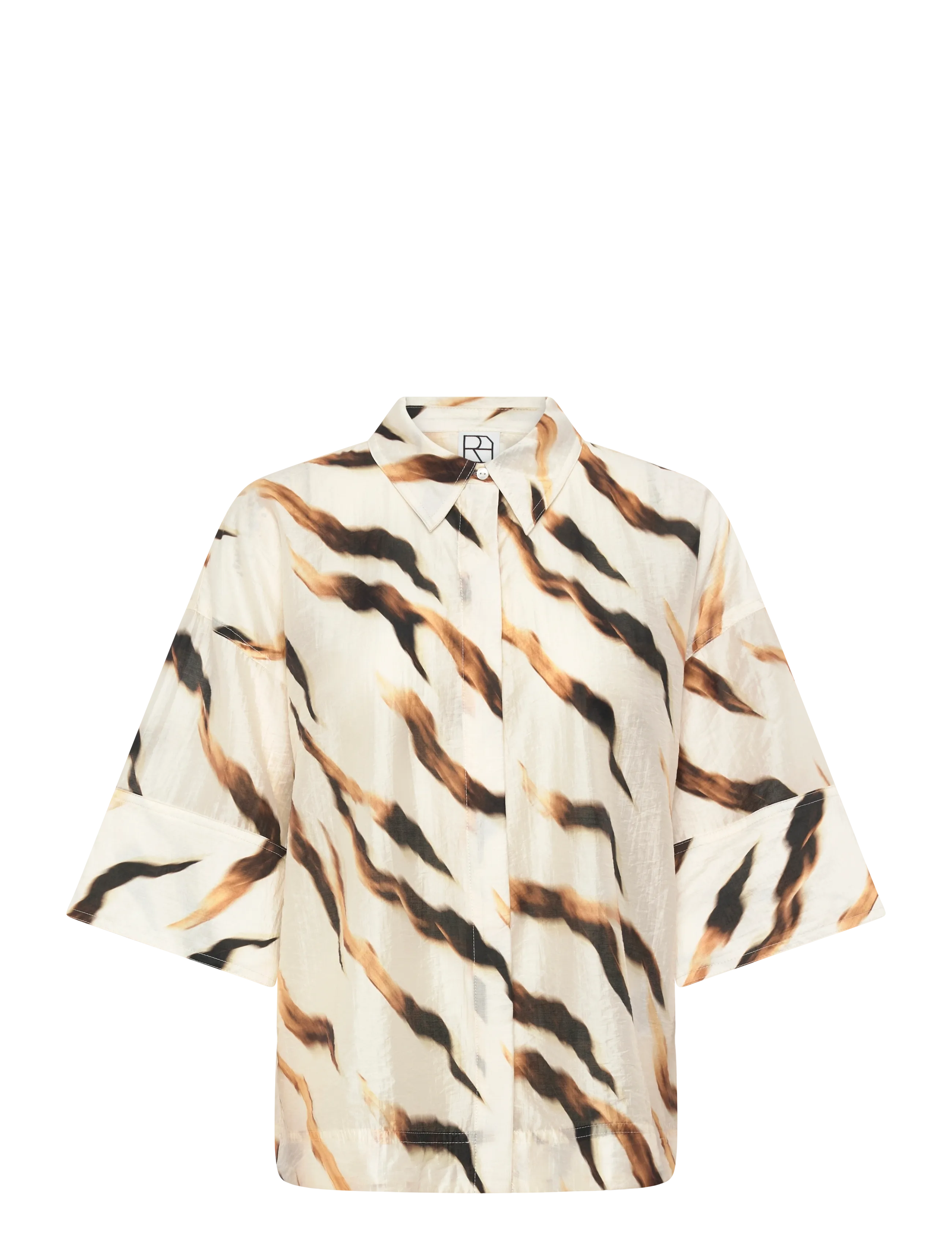 ROUGE EDIT Roualana 2/4 Shirt/1 Patterned - 34 - Damen