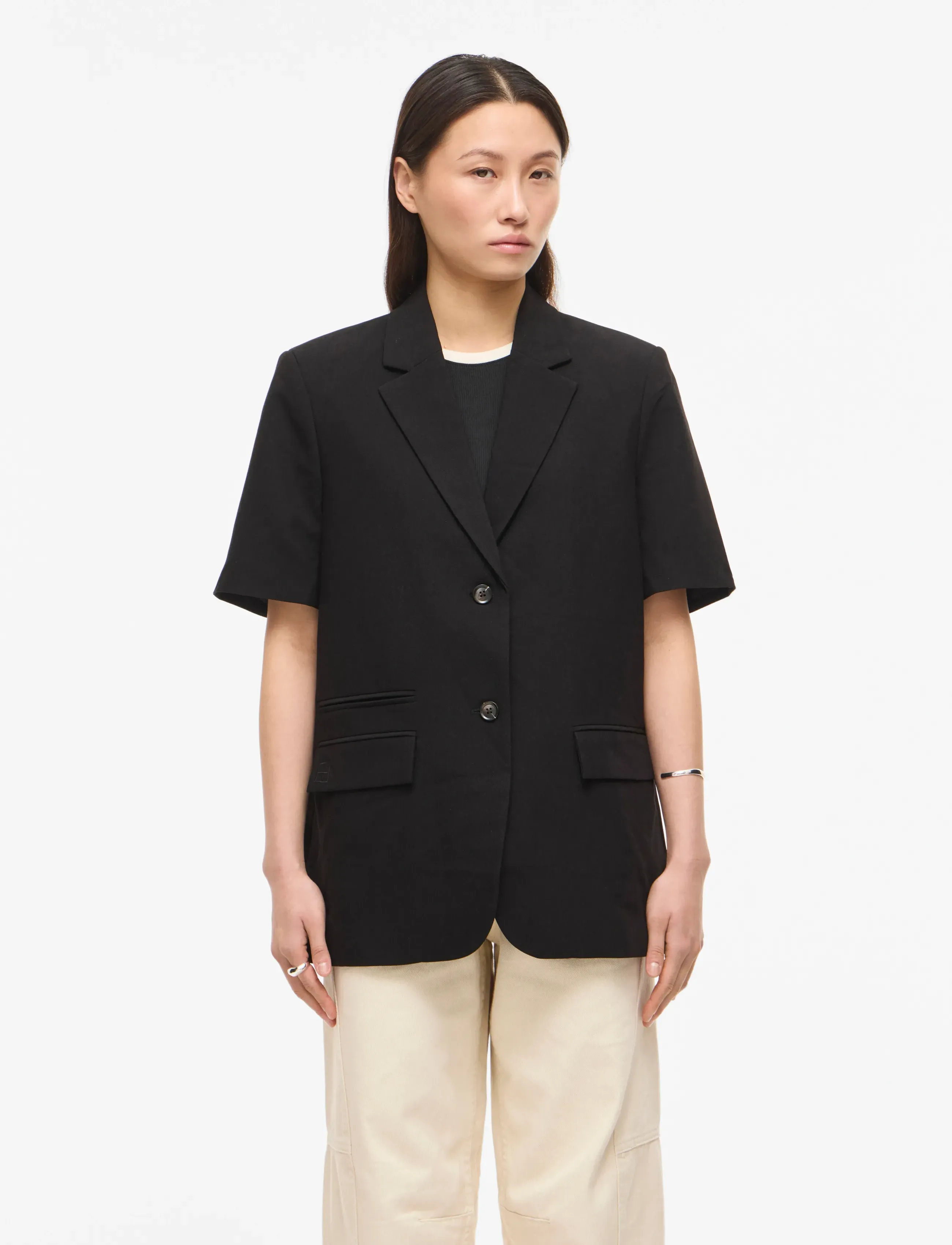 ROUGE EDIT - ROULYLA 2/4 BLAZER/PF - meteorite - 3