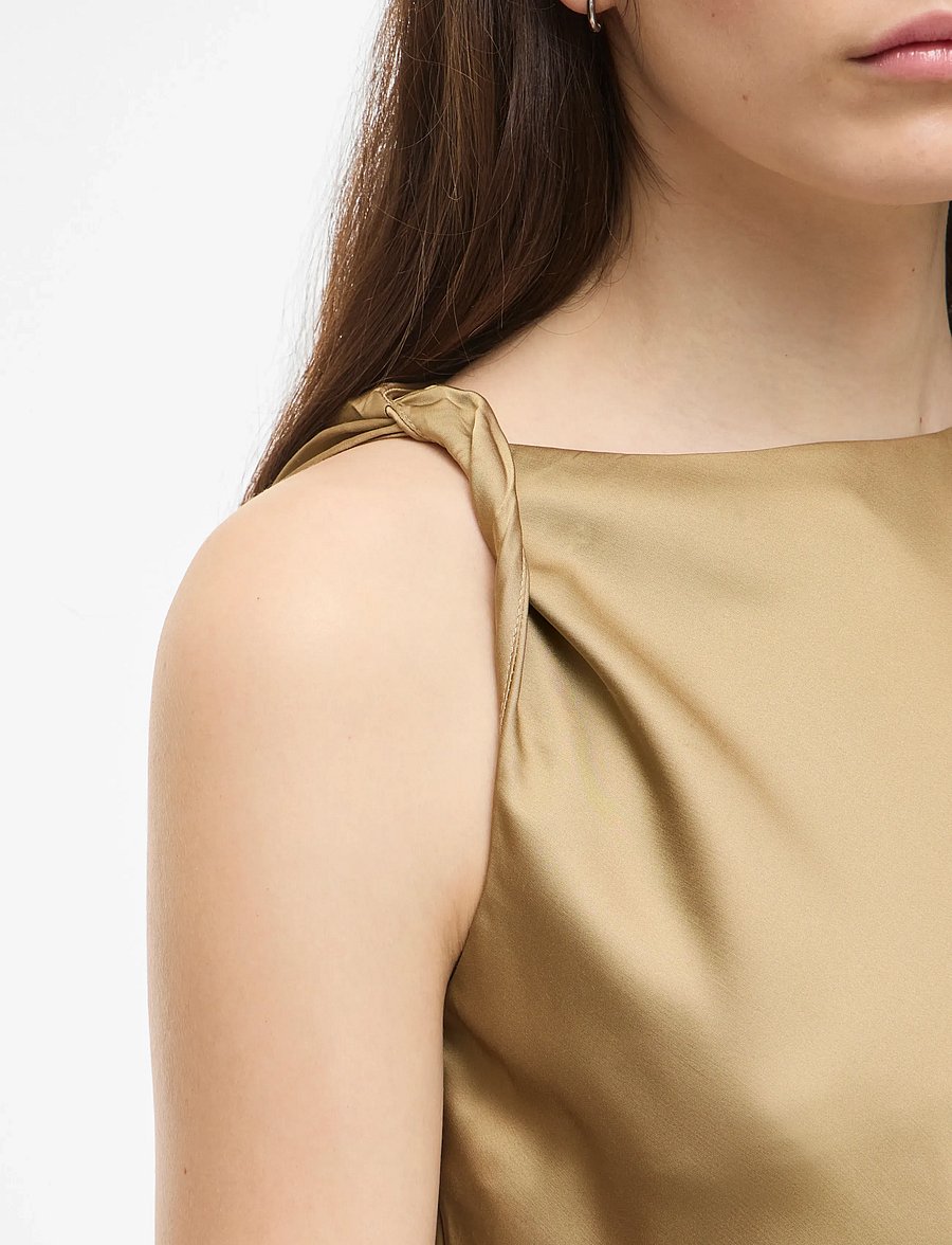 ROUGE EDIT - ROUSHYRAS S/L TOP - blouses sans manches - petrified oak - 3
