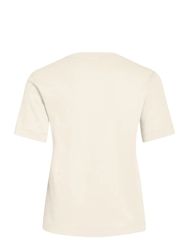 ROUGE EDIT - ROUSARAS S/S O-NECK TEE/PF/1 - t-shirts - birch - 2