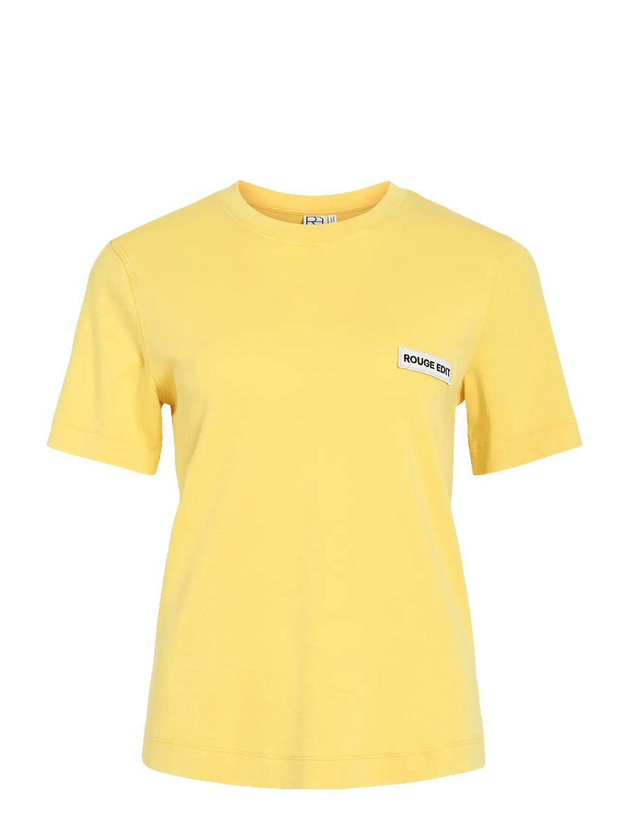 ROUGE EDIT - ROUSARAS S/S O-NECK TEE/PF/1 - t-särgid - freesia - 1