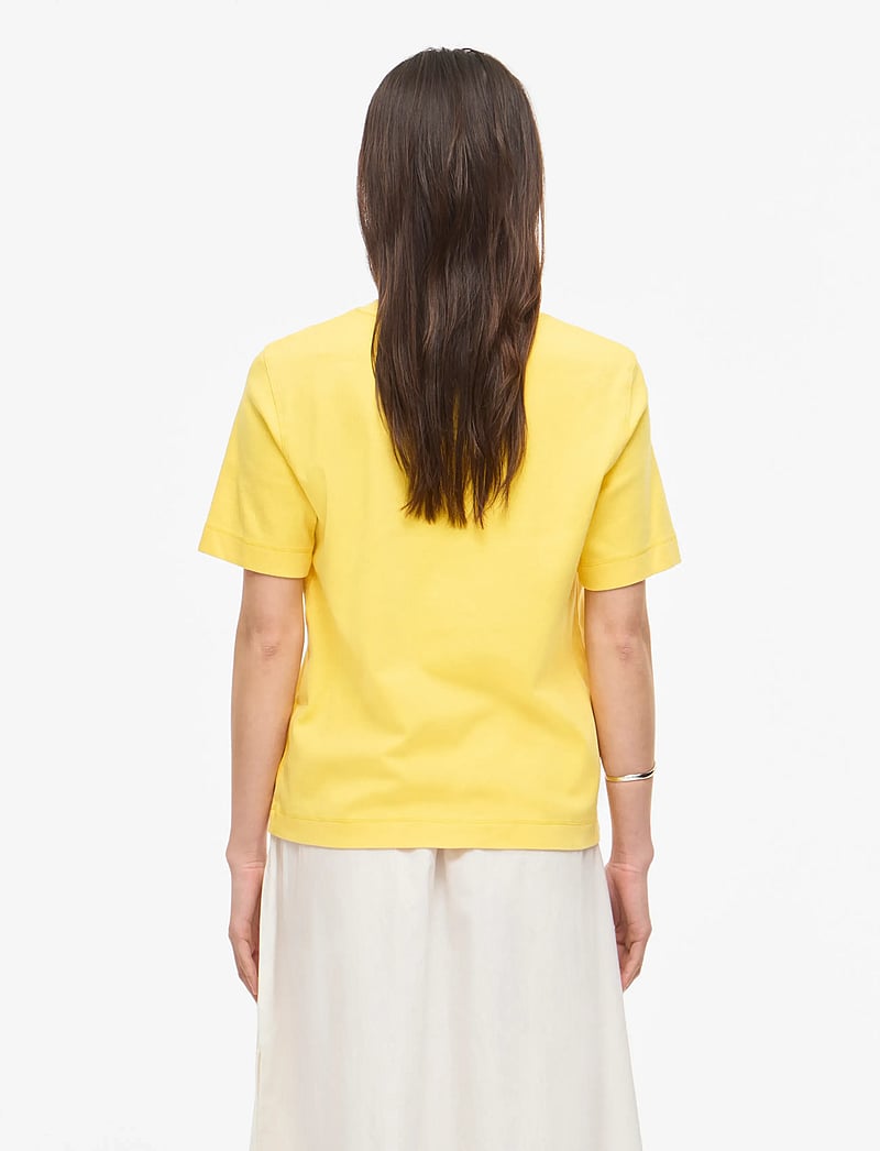 ROUGE EDIT - ROUSARAS S/S O-NECK TEE/PF/1 - t-shirts - freesia - 3