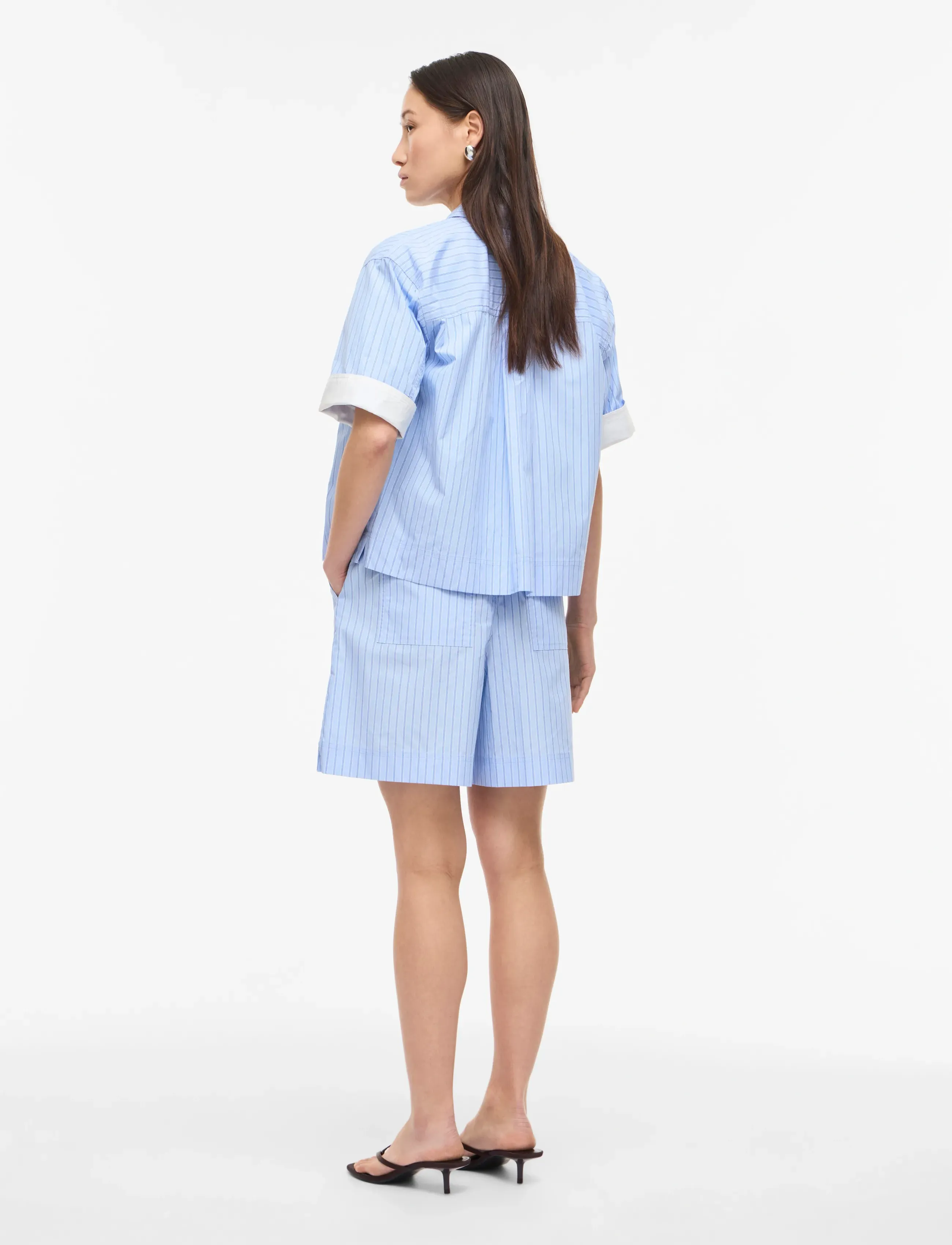 ROUGE EDIT - ROUPAIGE HW W/F SHORTS - casual shorts - open air - 3