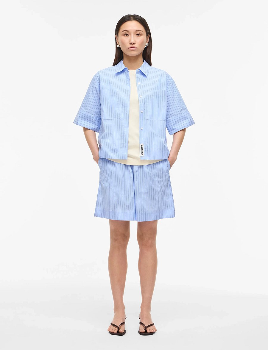 ROUGE EDIT - ROUPAIGE HW W/F SHORTS - casual shorts - open air - 4