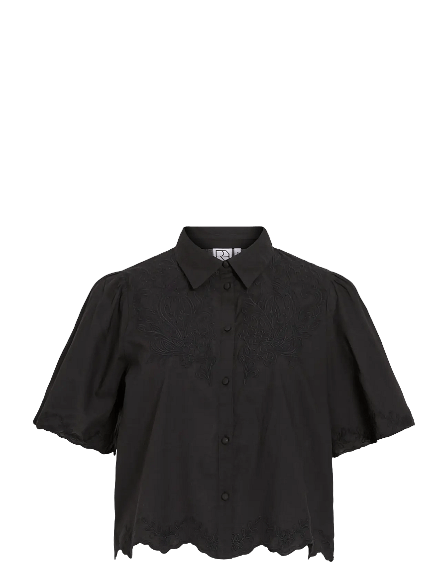 ROUGE EDIT - ROUKAY 2/4 SHIRT - kurzärmlige hemden - meteorite - 1