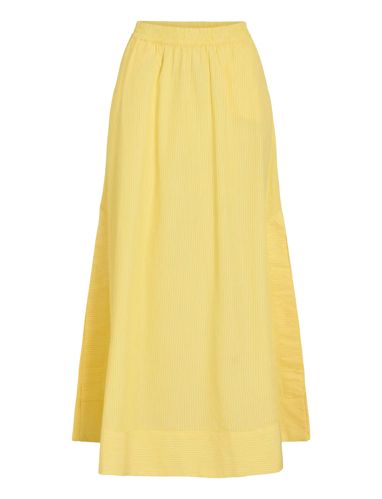 ROUGE EDIT ROULINNE HW STRIPE ANKLE SKIRT - ROUGE EDIT - FREESIA / yellow