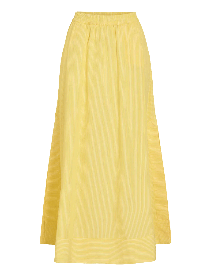 ROUGE EDIT - ROULINNE HW STRIPE ANKLE SKIRT - maxi röcke - freesia - 1