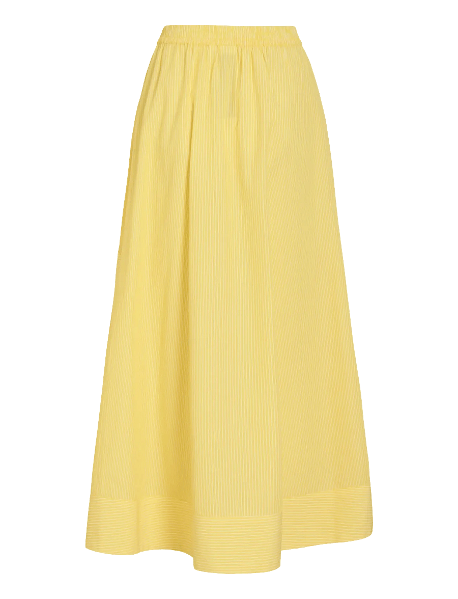 ROUGE EDIT - ROULINNE HW STRIPE ANKLE SKIRT - maxi röcke - freesia - 2