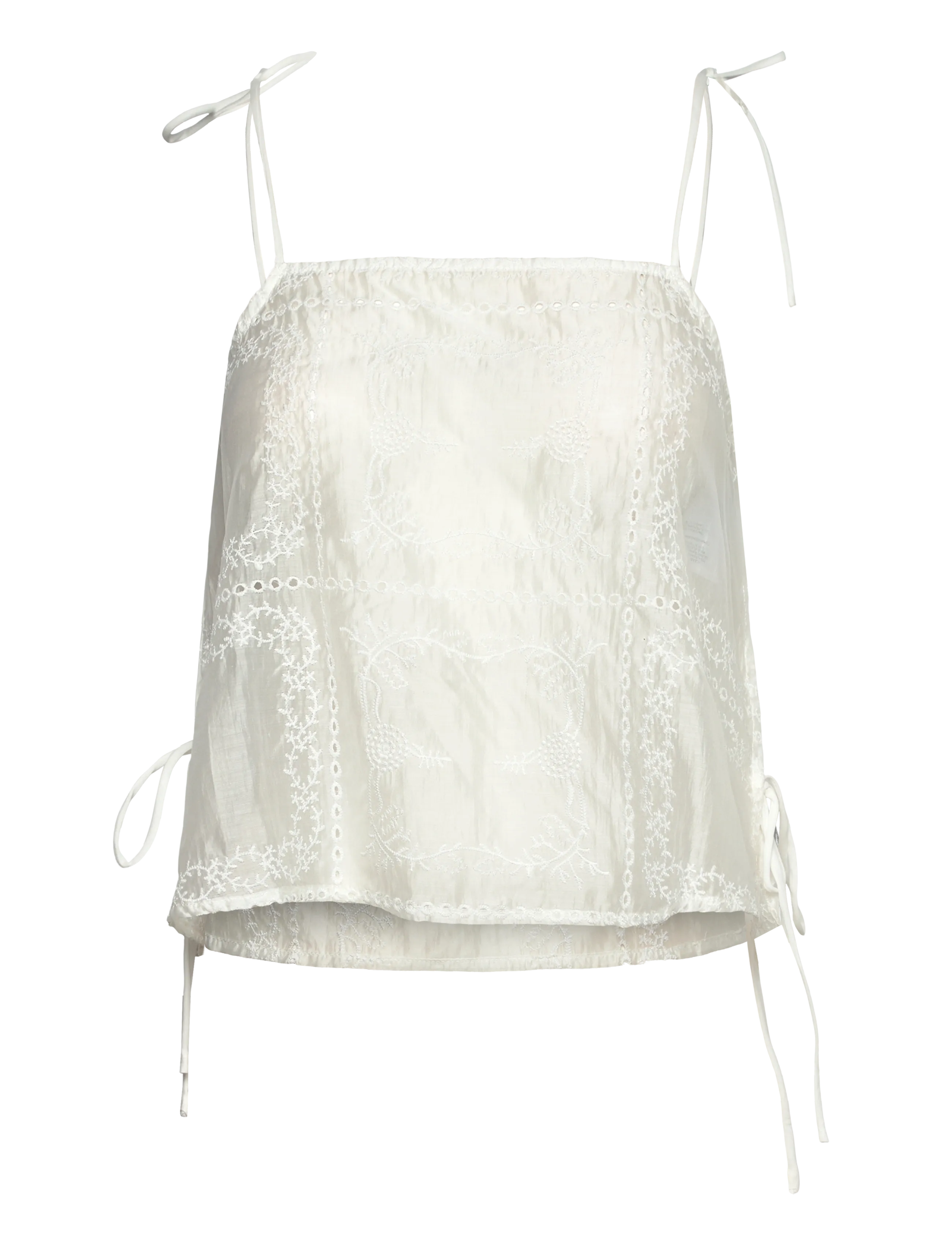 ROUGE EDIT ROULUCA SINGLET TOP/PF - Clothing - CLOUD DANCER / white