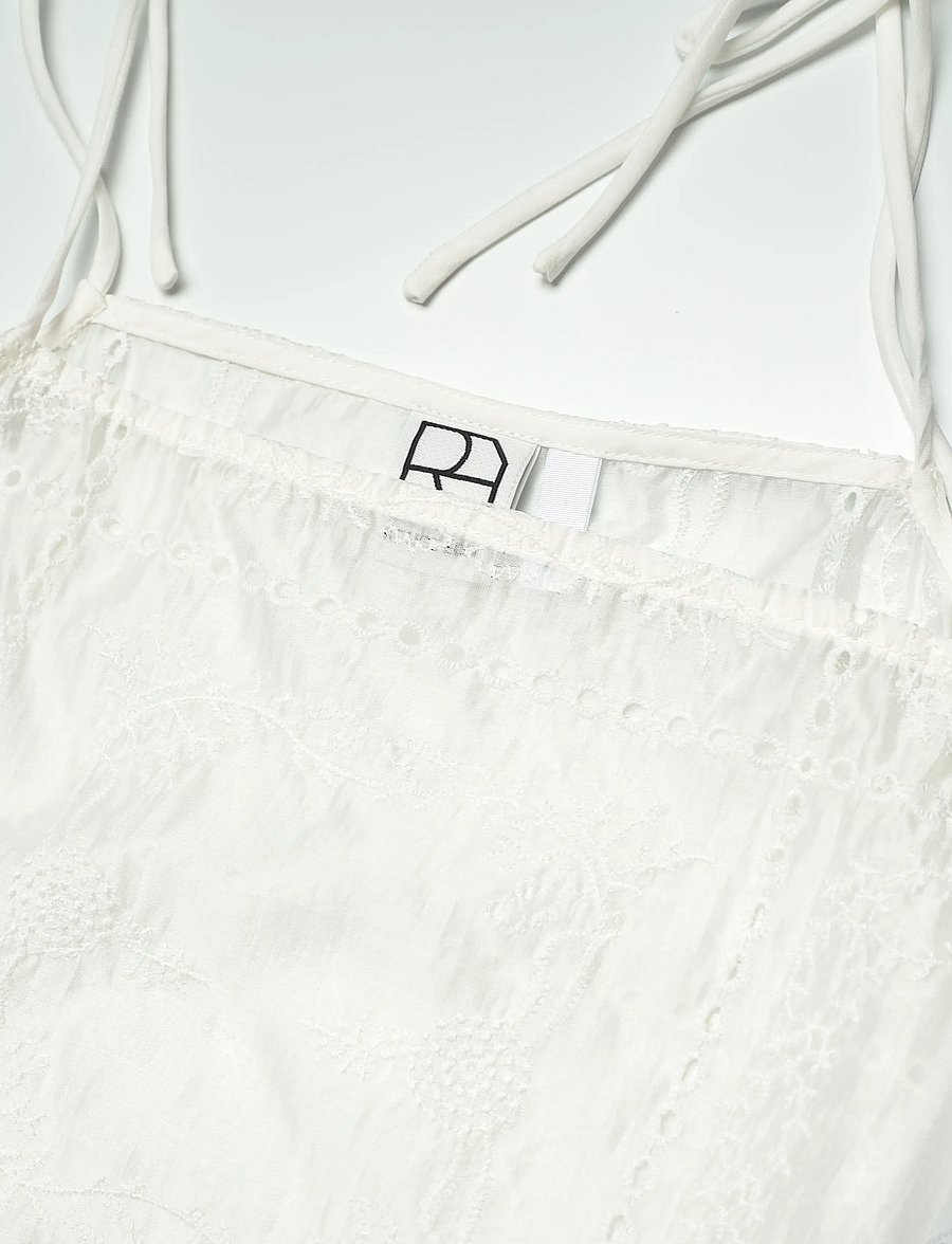 ROUGE EDIT - ROULUCA SINGLET TOP/PF - Ärmellose blusen - cloud dancer - 3