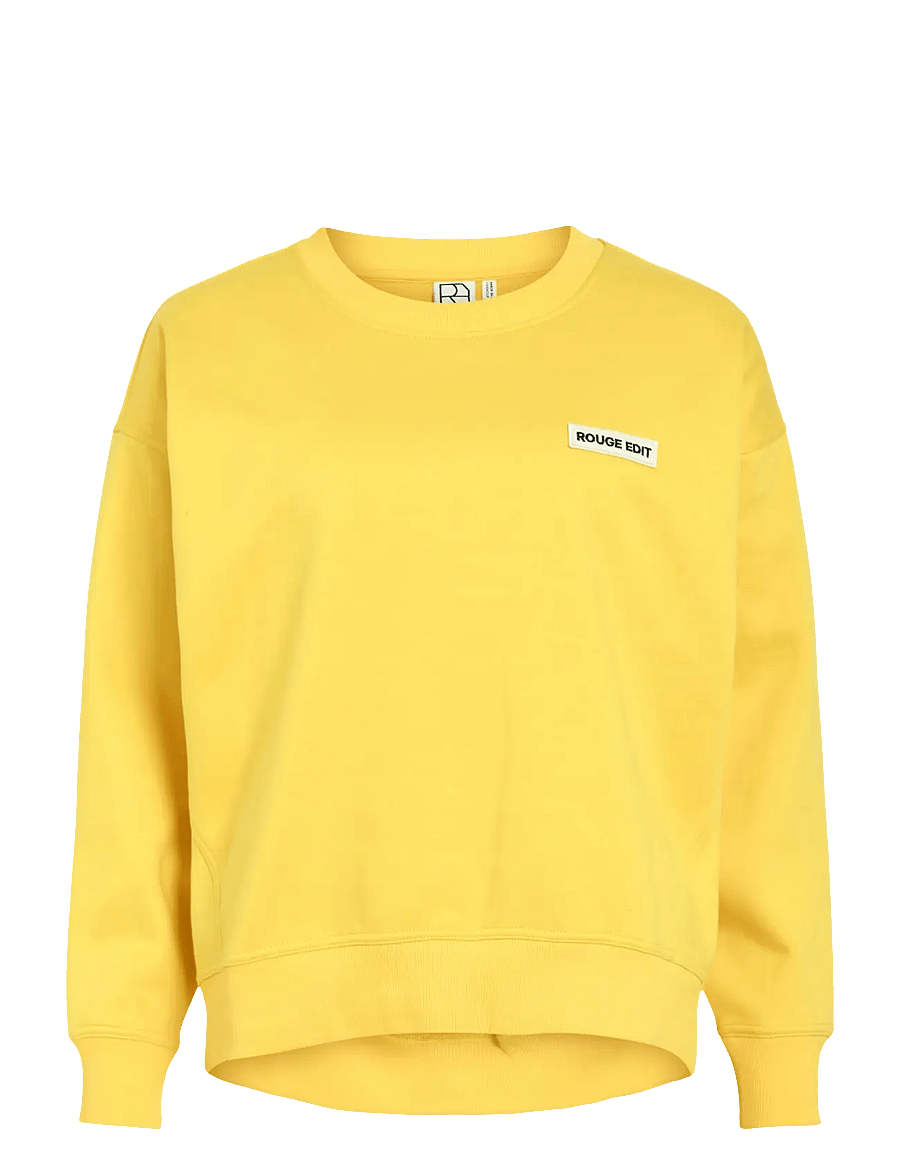 ROUGE EDIT - ROUYORK L/S O-NECK SWEAT/1 - sweatshirts - freesia - 1