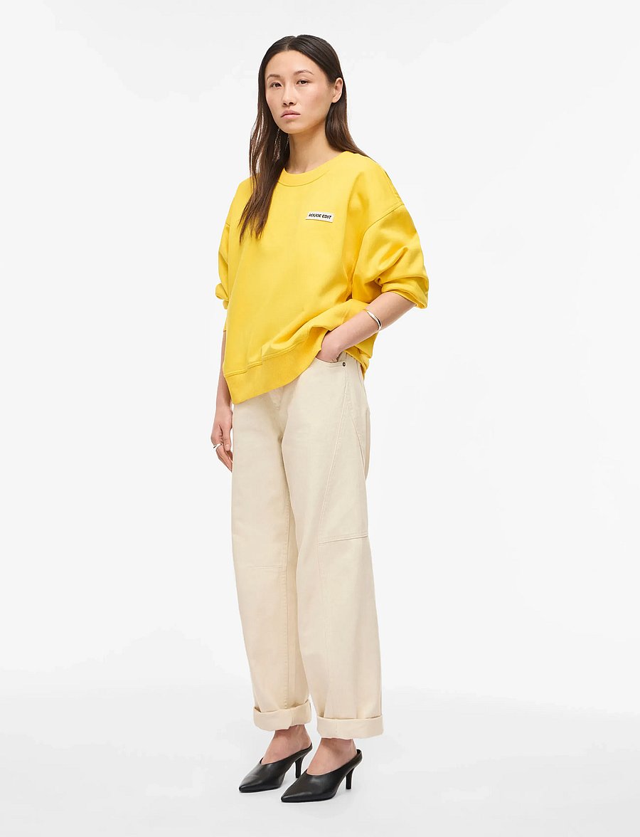 ROUGE EDIT - ROUYORK L/S O-NECK SWEAT/1 - sweatshirts - freesia - 4