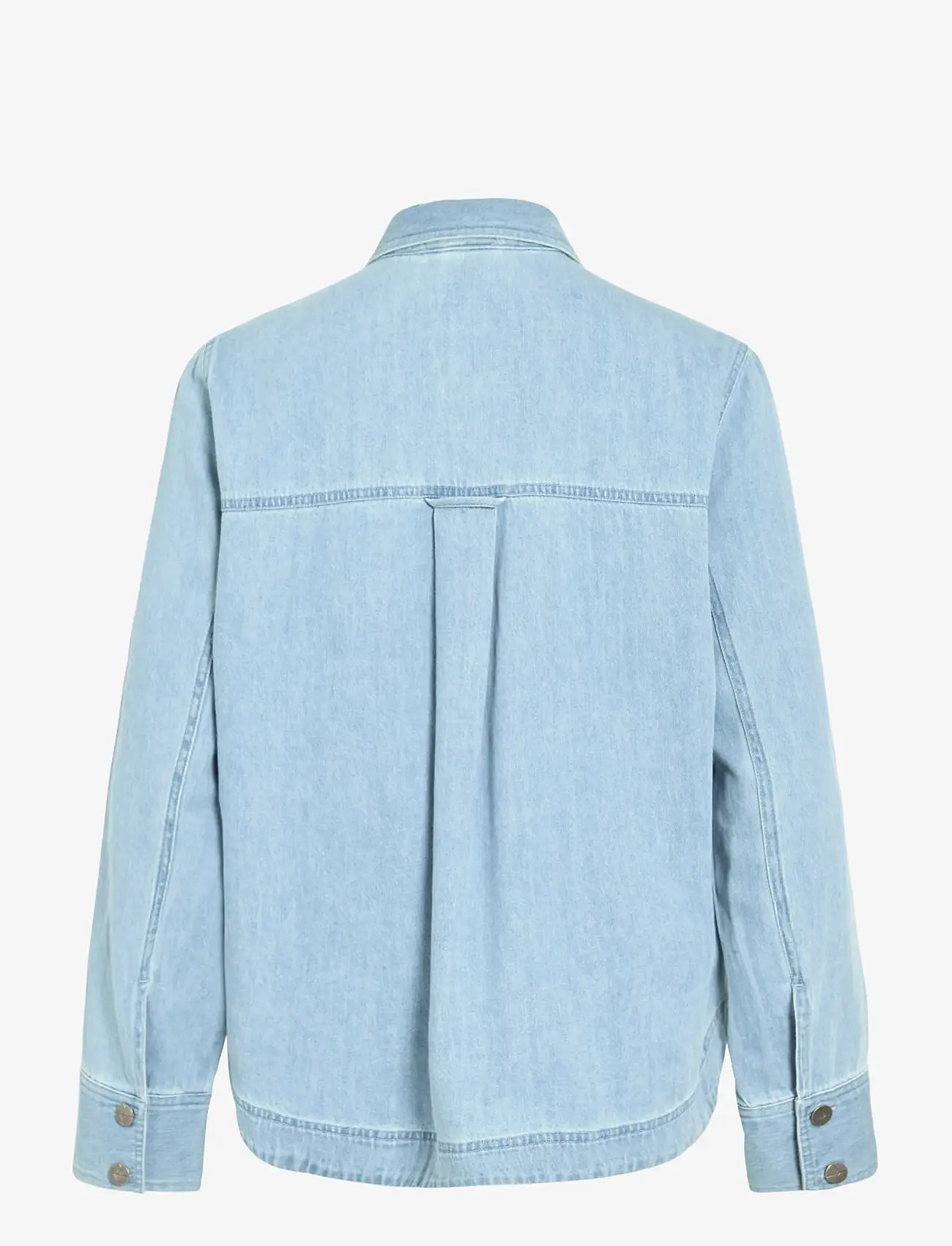 ROUGE EDIT - ROUFRANCIE MAE L/S OVERSIZED SHIRT/1 - denimskjorter - light blue denim - 2