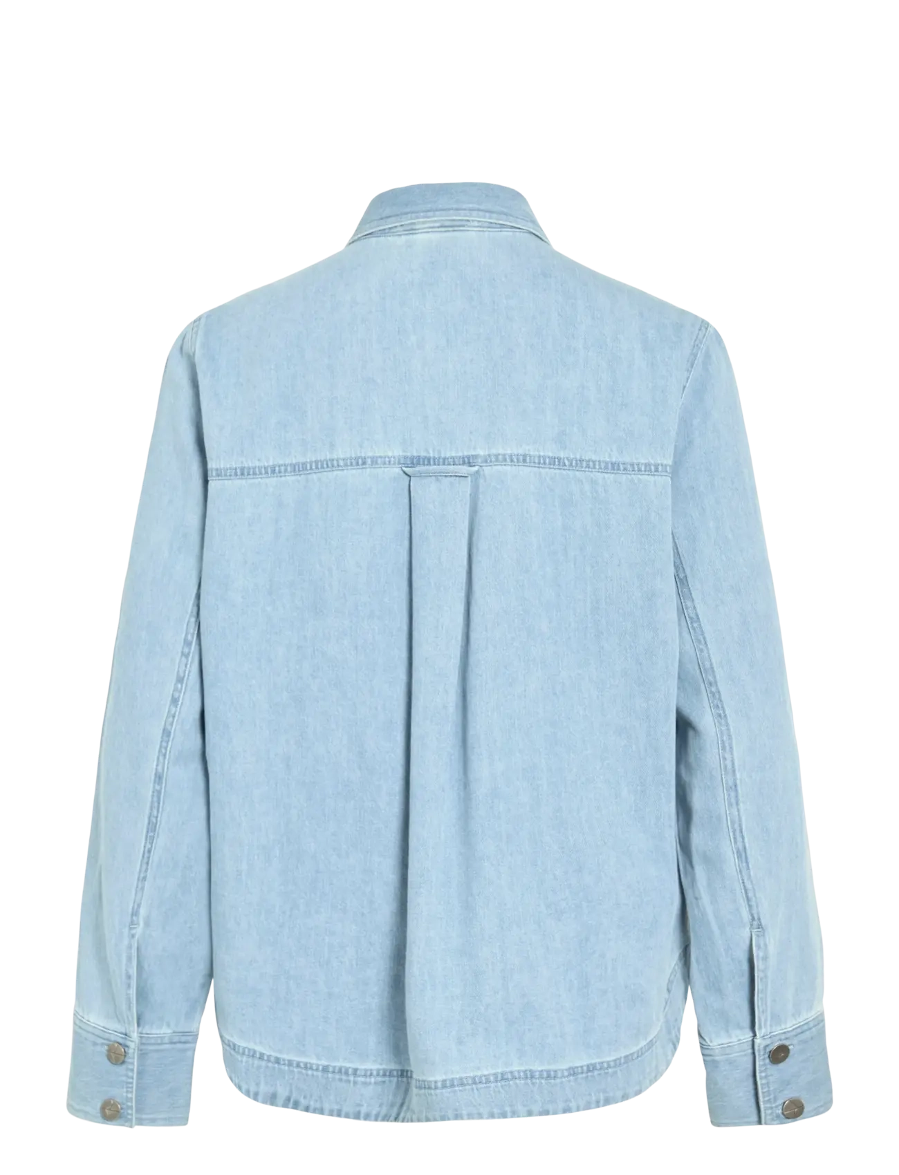 ROUGE EDIT - ROUFRANCIE MAE L/S OVERSIZED SHIRT/1 - jeanshemden - light blue denim - 2