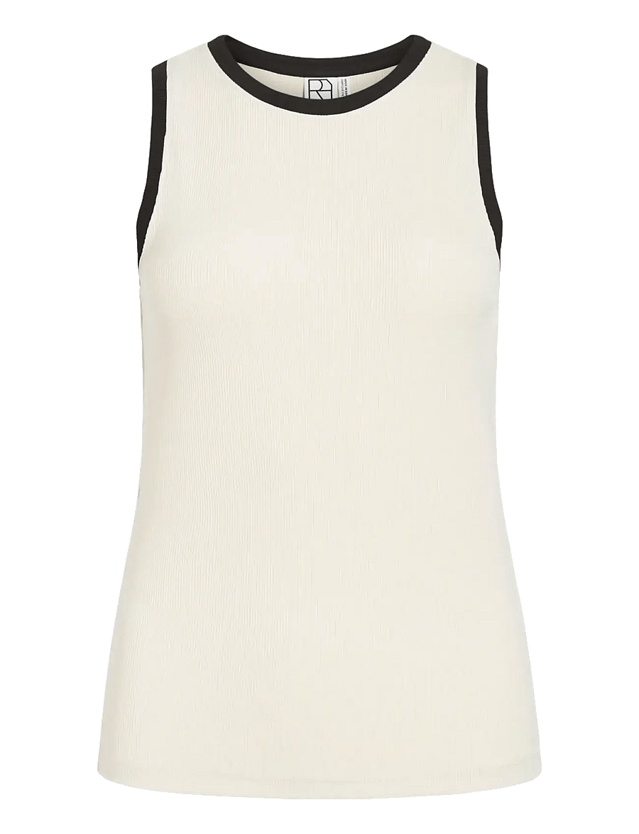 ROUGE EDIT - ROUHELENA O-NECK TANK TOP - topid ja varrukateta alussärgid - birch - 1