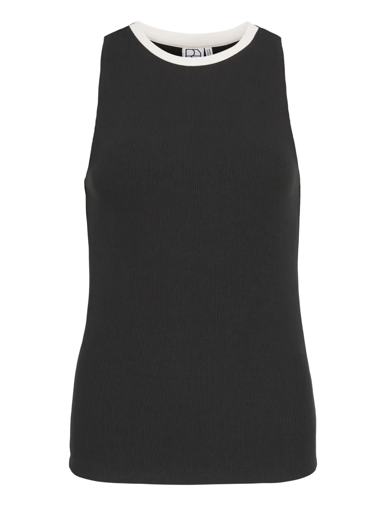 ROUGE EDIT ROUHELENA O-NECK TANK TOP - Kläder - METEORITE / grey