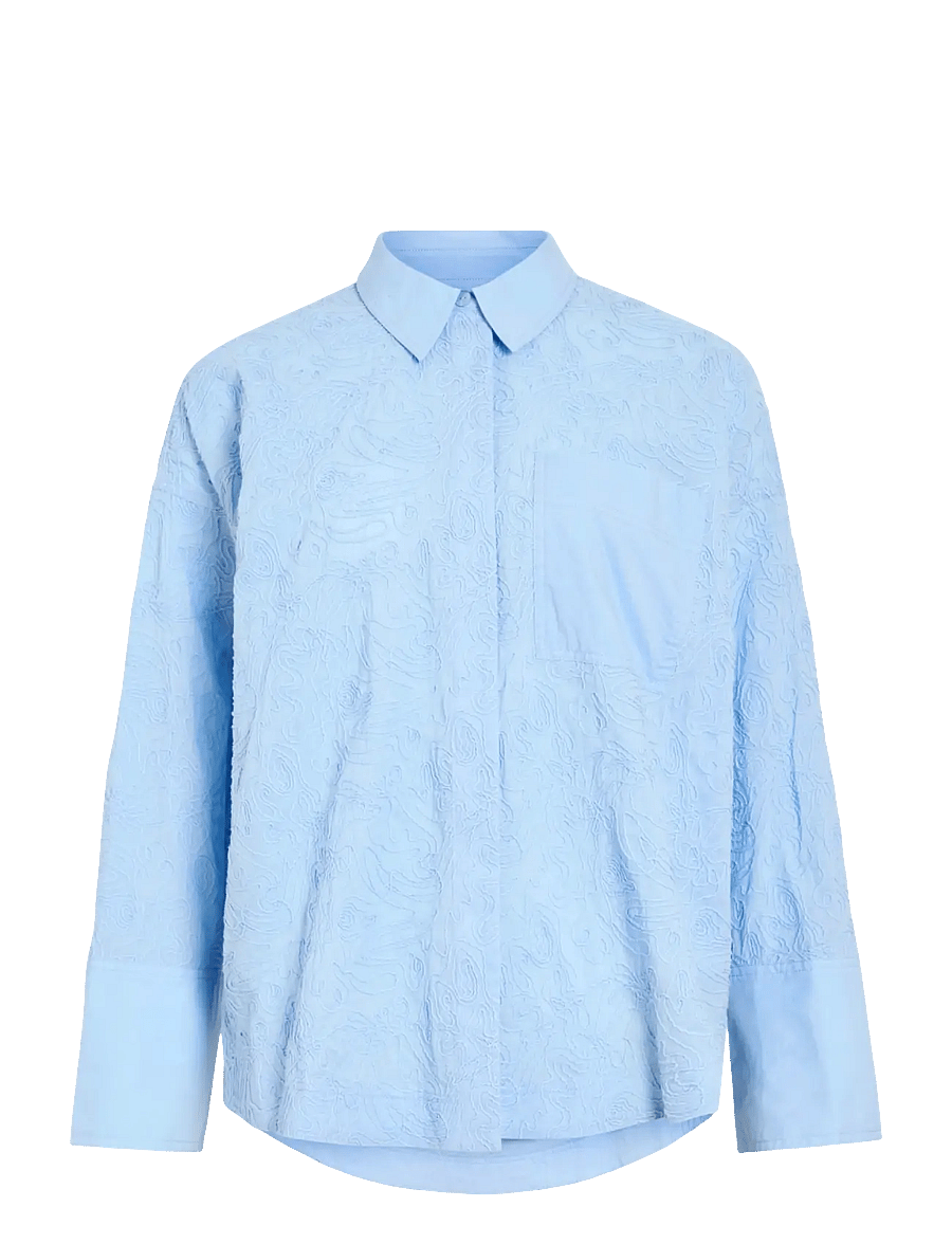 ROUGE EDIT - ROUEMMA L/S OVERSIZED SHIRT/PF - marškiniai ilgomis rankovėmis - open air - 1