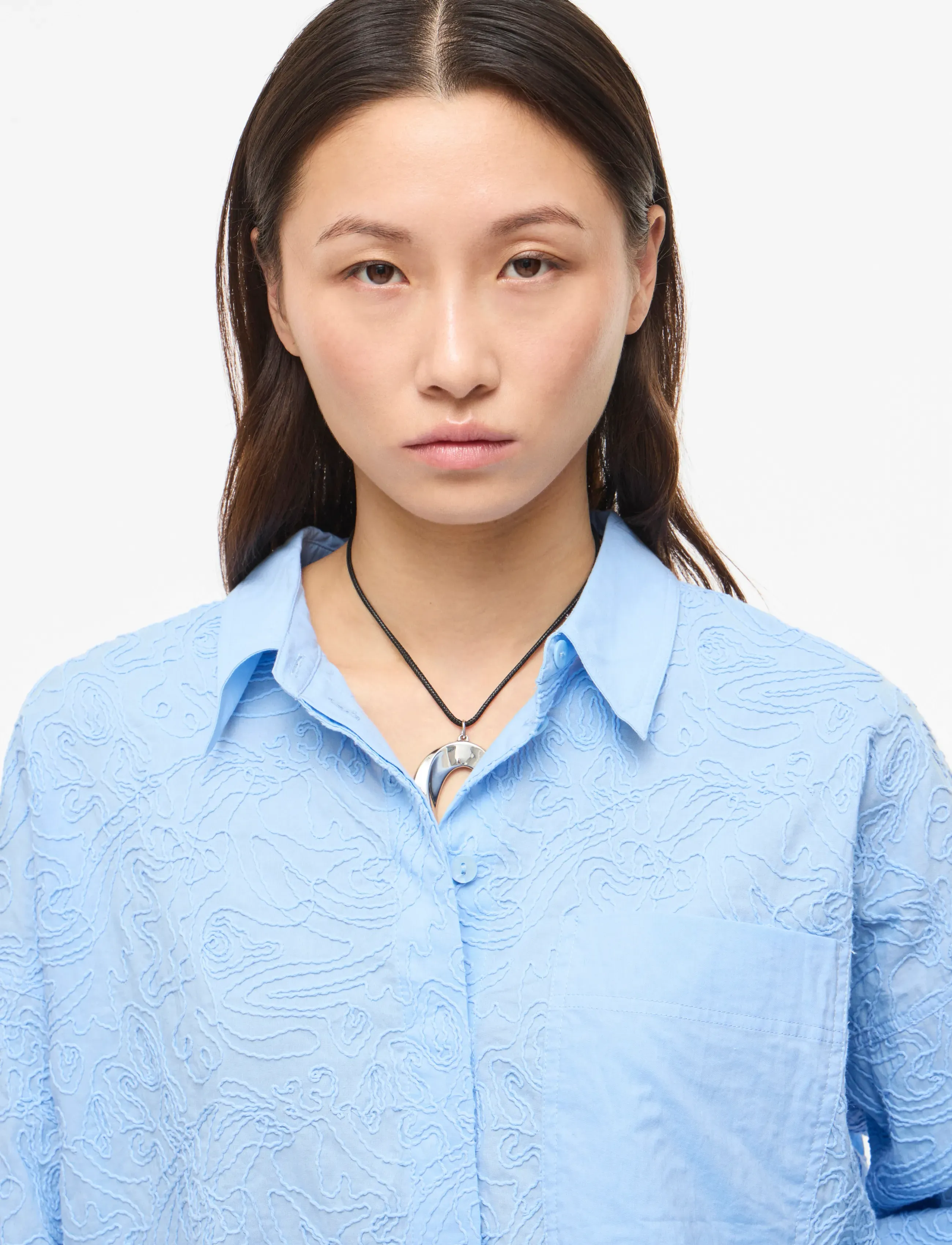 ROUGE EDIT Rouemma L/S Oversized Shirt/Pf skjortor dam – bild 5