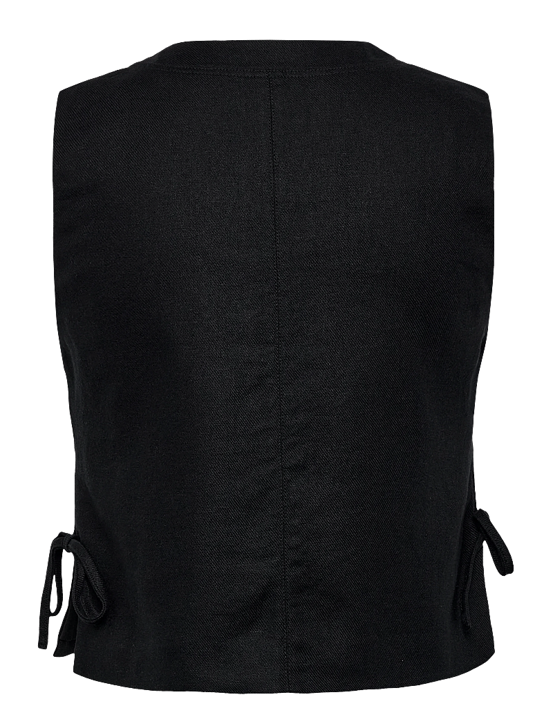 ROUGE EDIT - ROUSUMMER S/L V-NECK VEST - topi bez piedurknēm - meteorite - 1