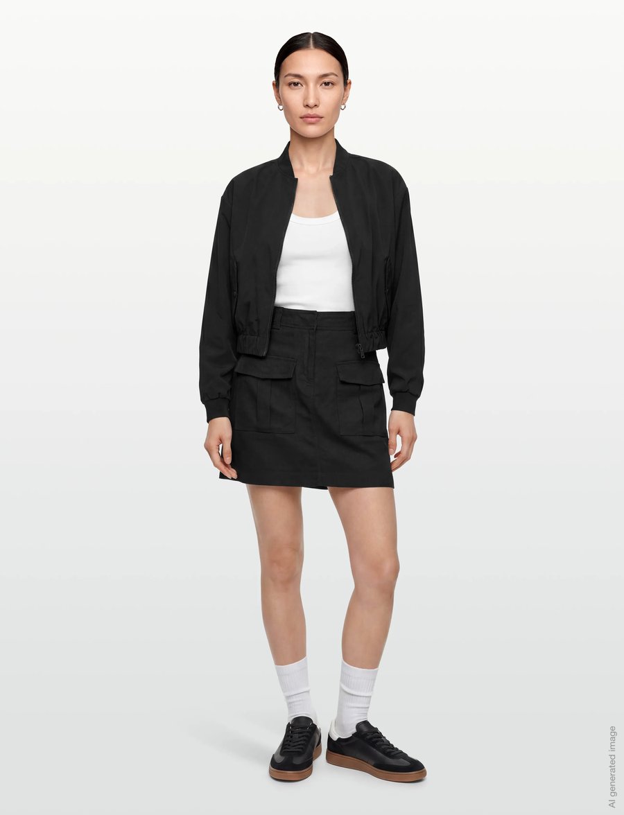 ROUGE EDIT - ROUSUMMER HW SHORT SKIRT - jupes courtes - meteorite - 0