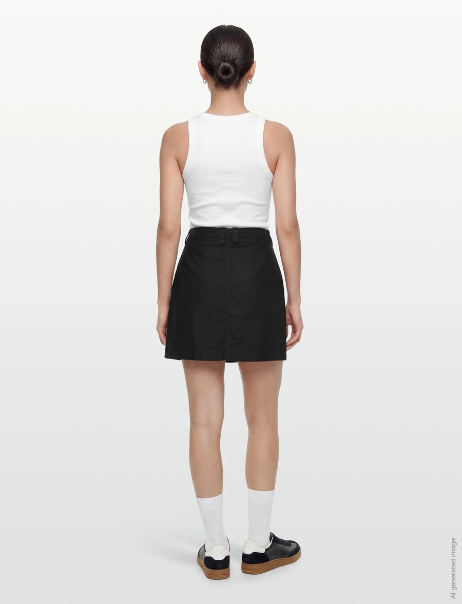 ROUGE EDIT - ROUSUMMER HW SHORT SKIRT - jupes courtes - meteorite - 4