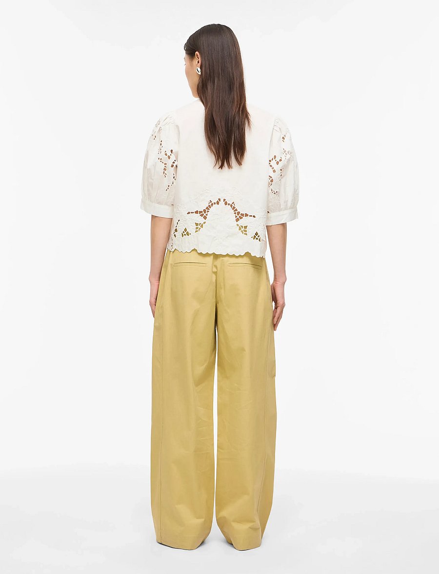 ROUGE EDIT - ROUPETRA RW F/L BARREL TROUSER - barrel püksid - silver fern - 3