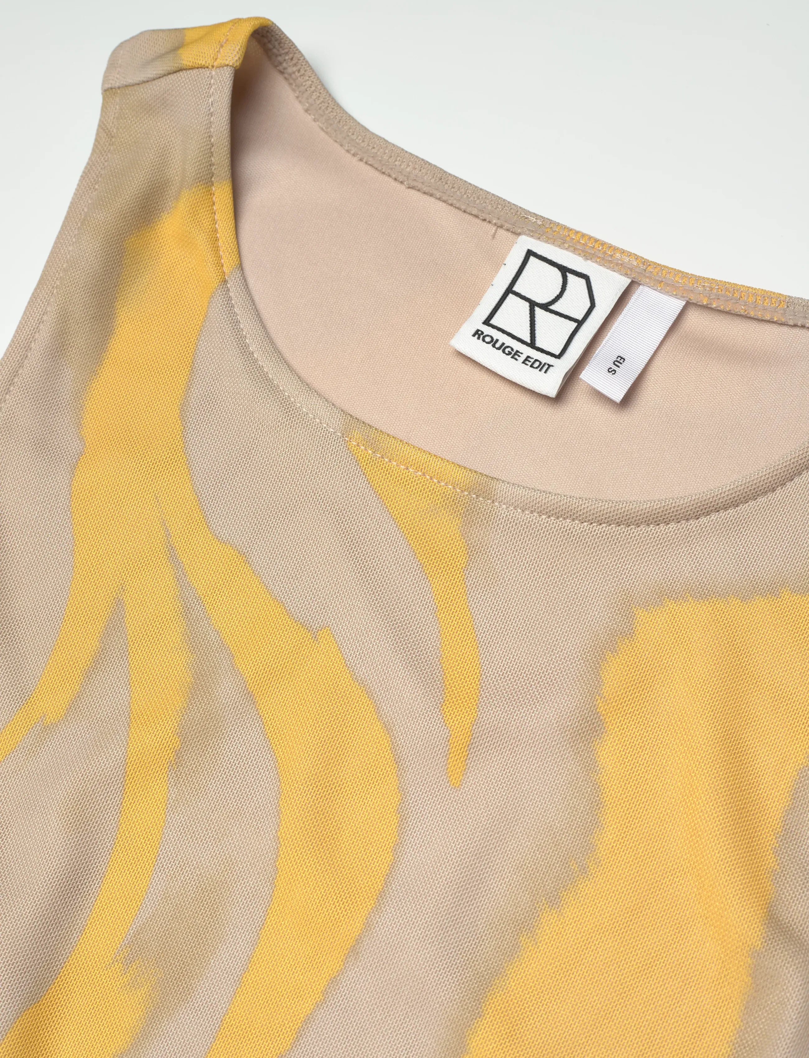 ROUGE EDIT - ROUSALLY S/L O-NECK TOP - Ärmellose tops - birch - 3