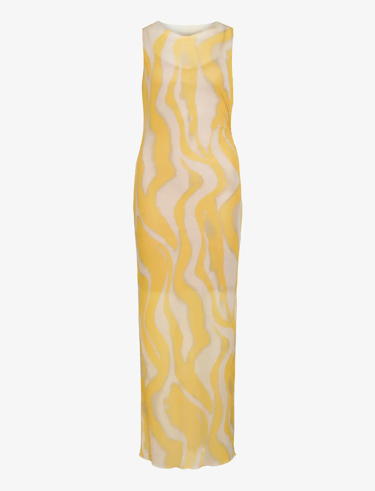 ROUGE EDIT - ROUSALLY S/L MAXI DRESS - maxi kjoler - birch - 1