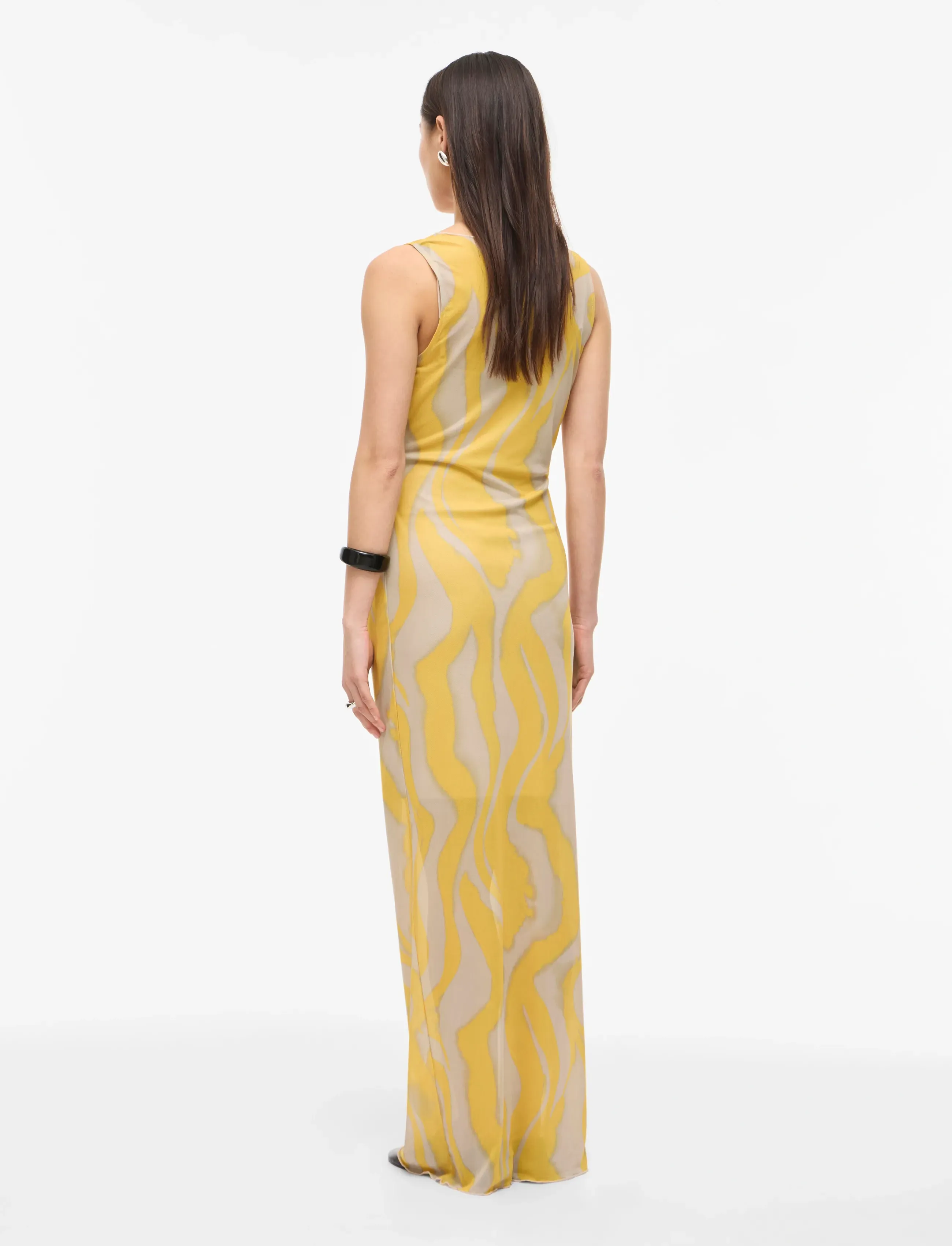 ROUGE EDIT - ROUSALLY S/L MAXI DRESS - maksikleidid - birch - 3
