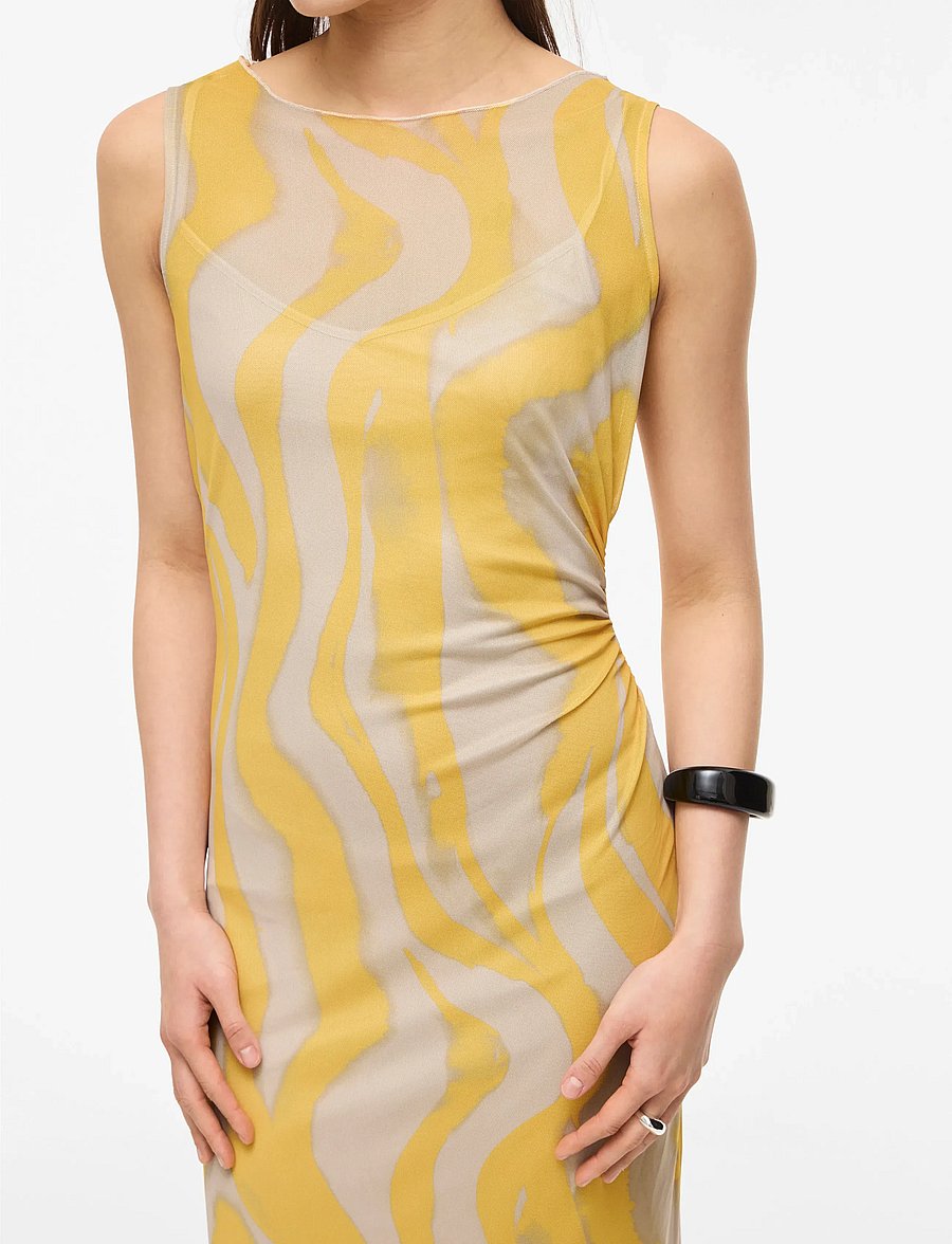 ROUGE EDIT - ROUSALLY S/L MAXI DRESS - maxi-jurken - birch - 5