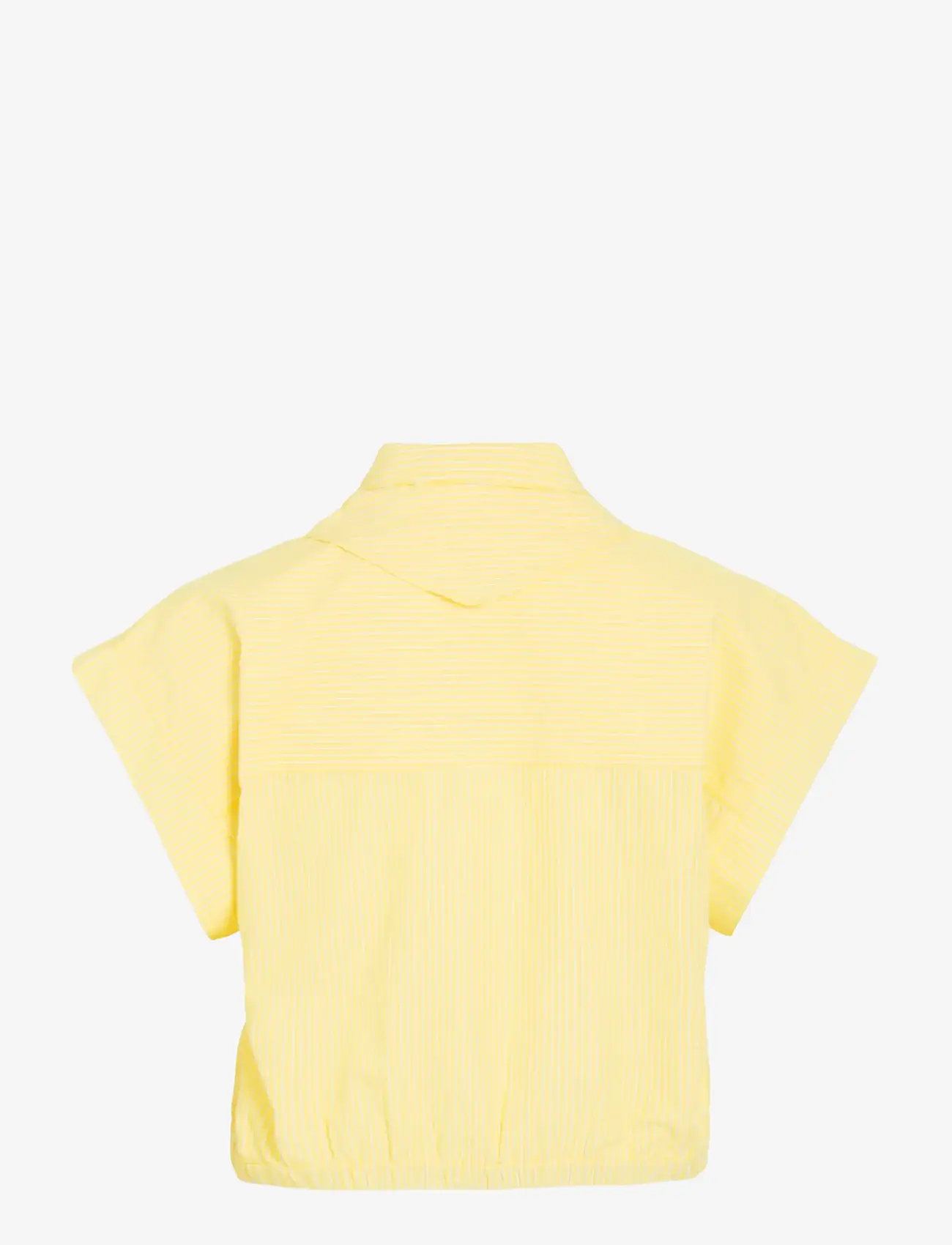 ROUGE EDIT - ROULINNE S/L STRIPE SHIRT/PF - kortærmede skjorter - freesia - 2